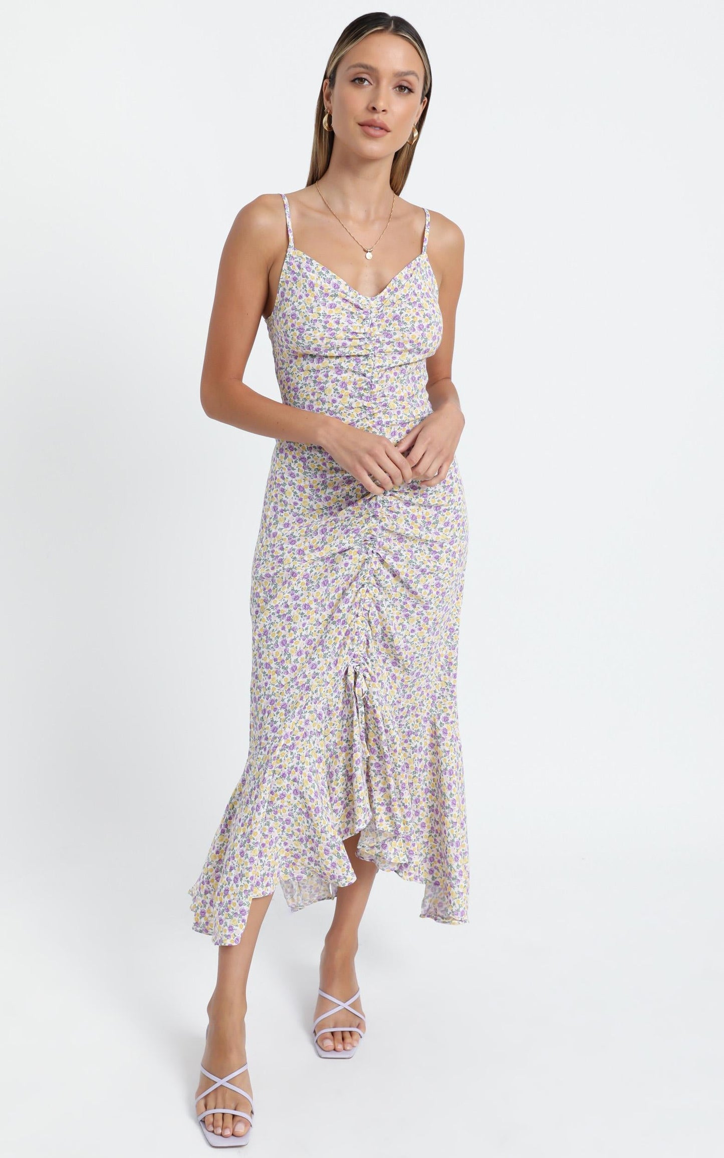 Meyers Dress in Lilac Floral