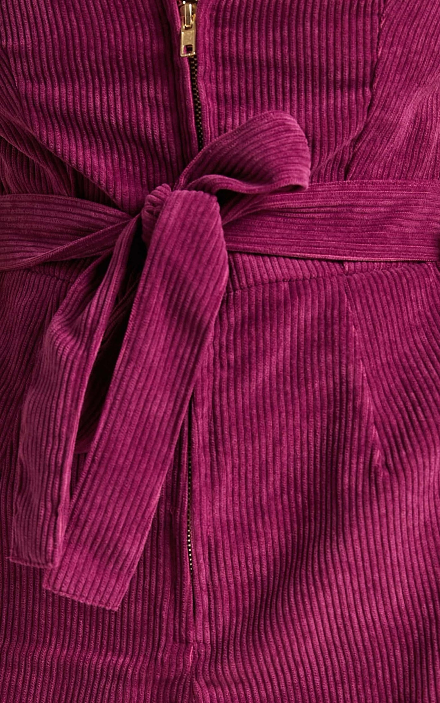 Embala Playsuit in Mulberry Cord
