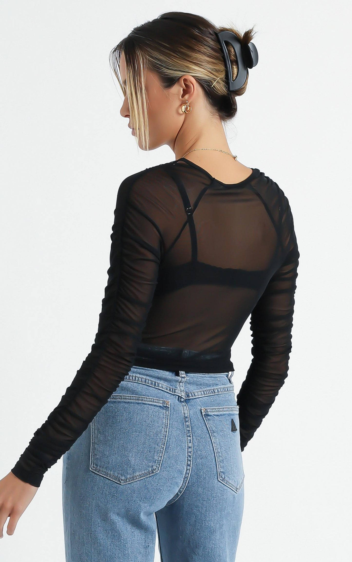 Embla Top in Black