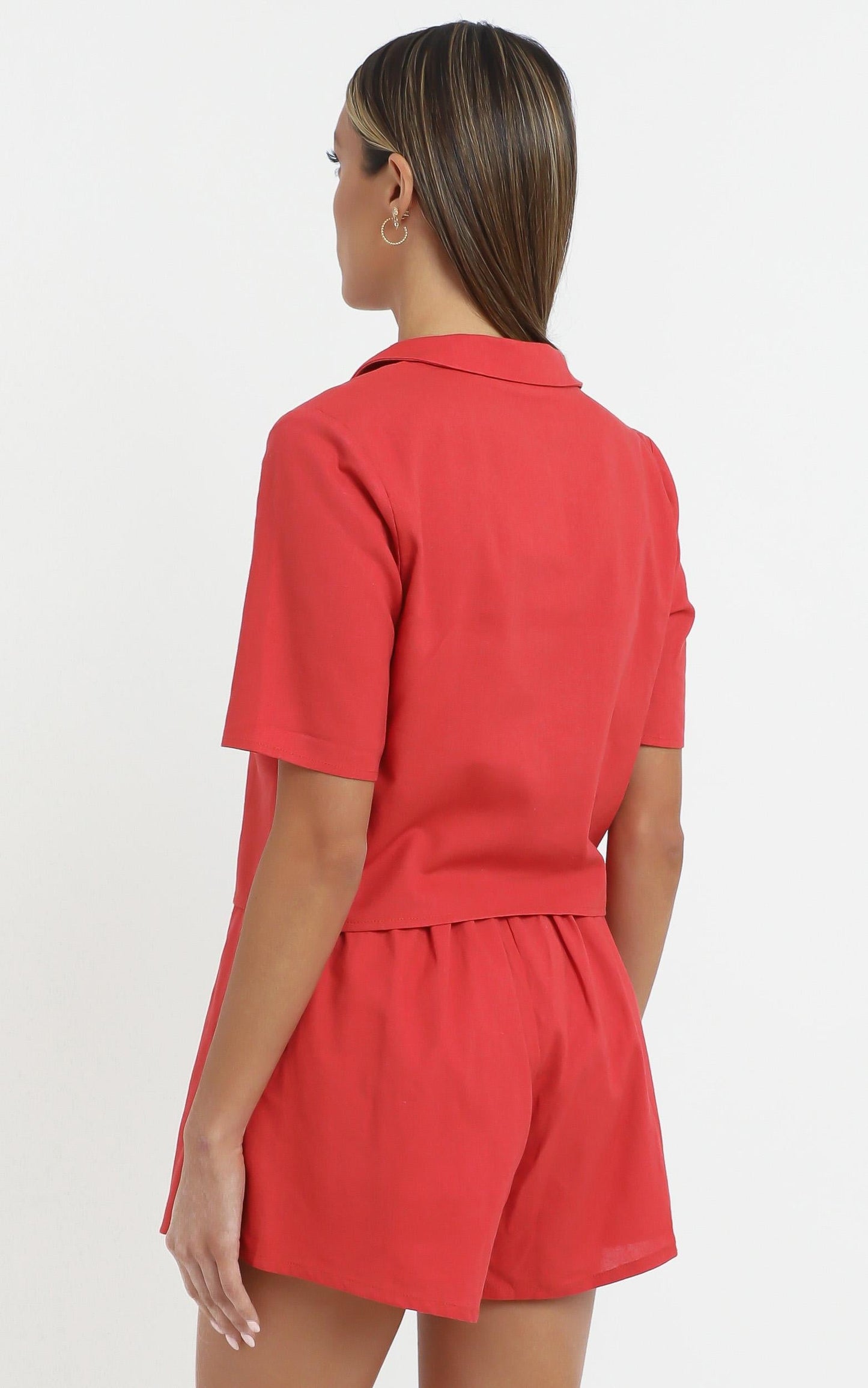Emmerson Two Piece Set in Rust