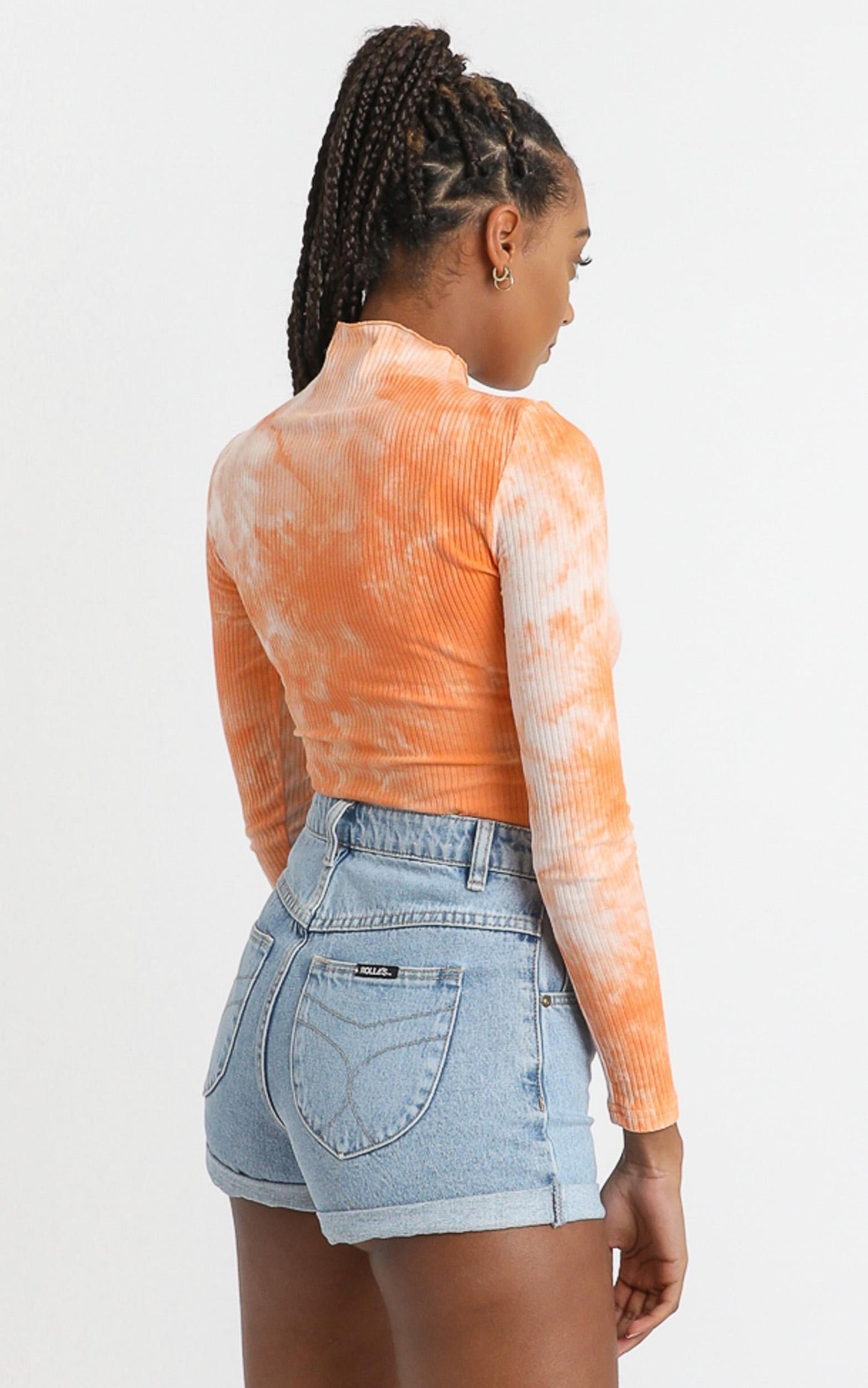 Emmie Top in Mango Tie Dye