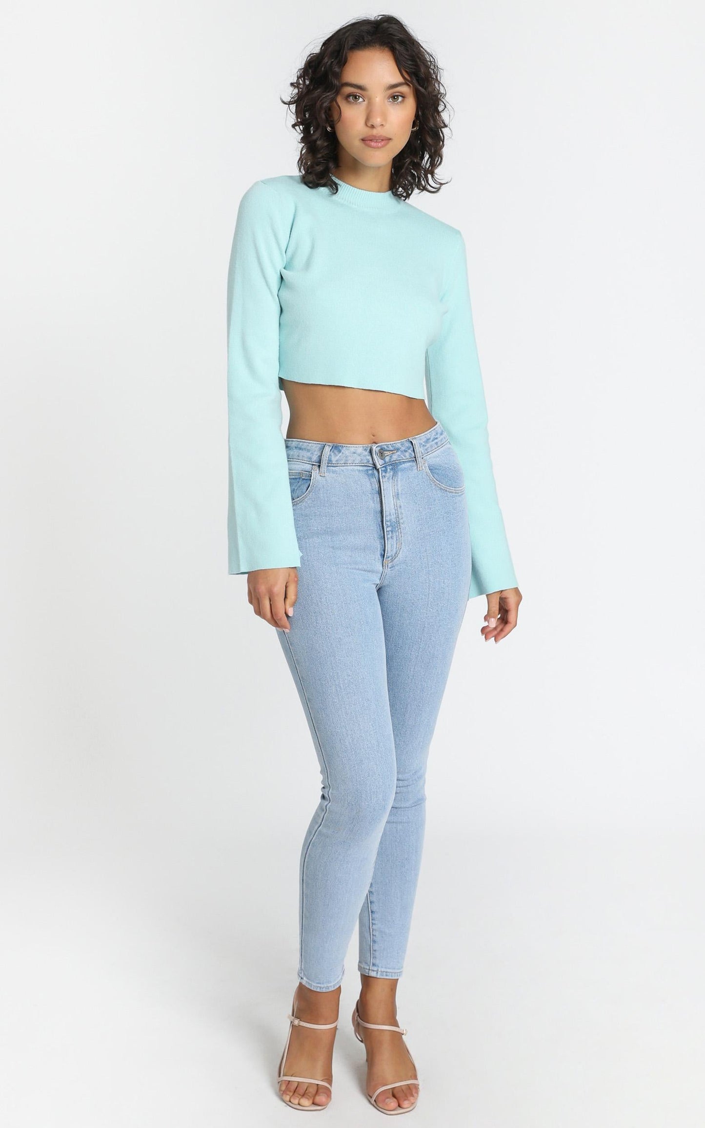 Endless Memories Knit Jumper in Sea Blue