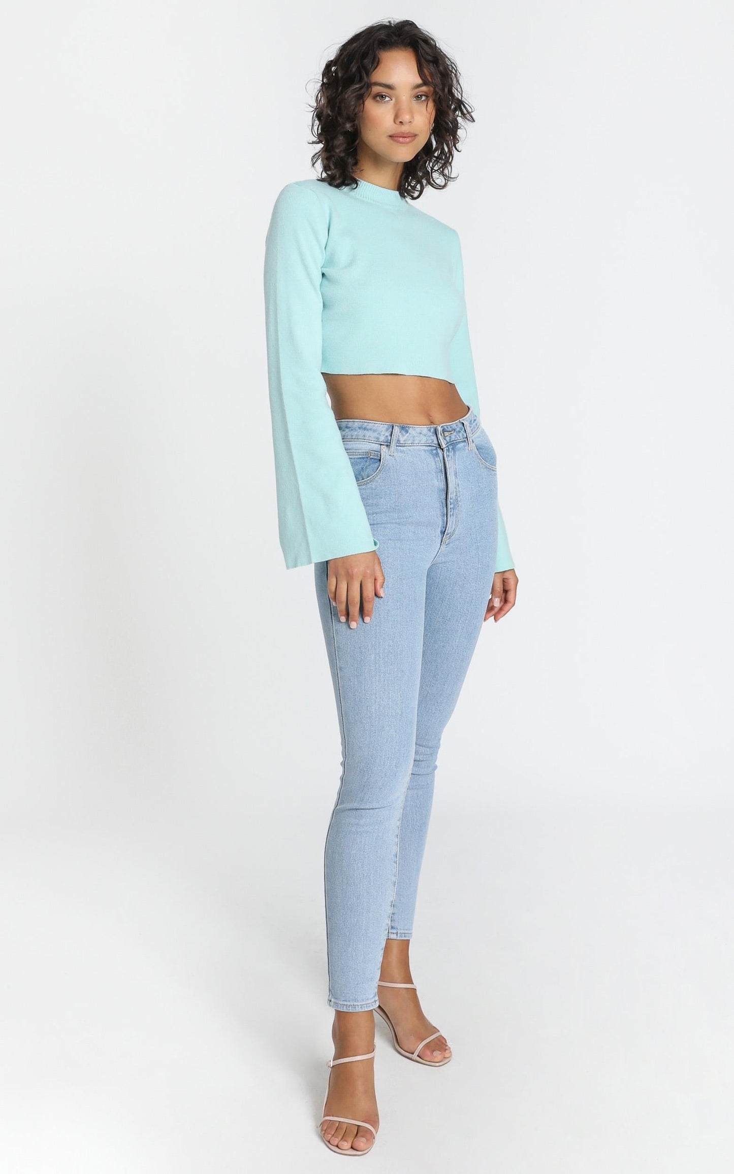 Endless Memories Knit Jumper in Sea Blue