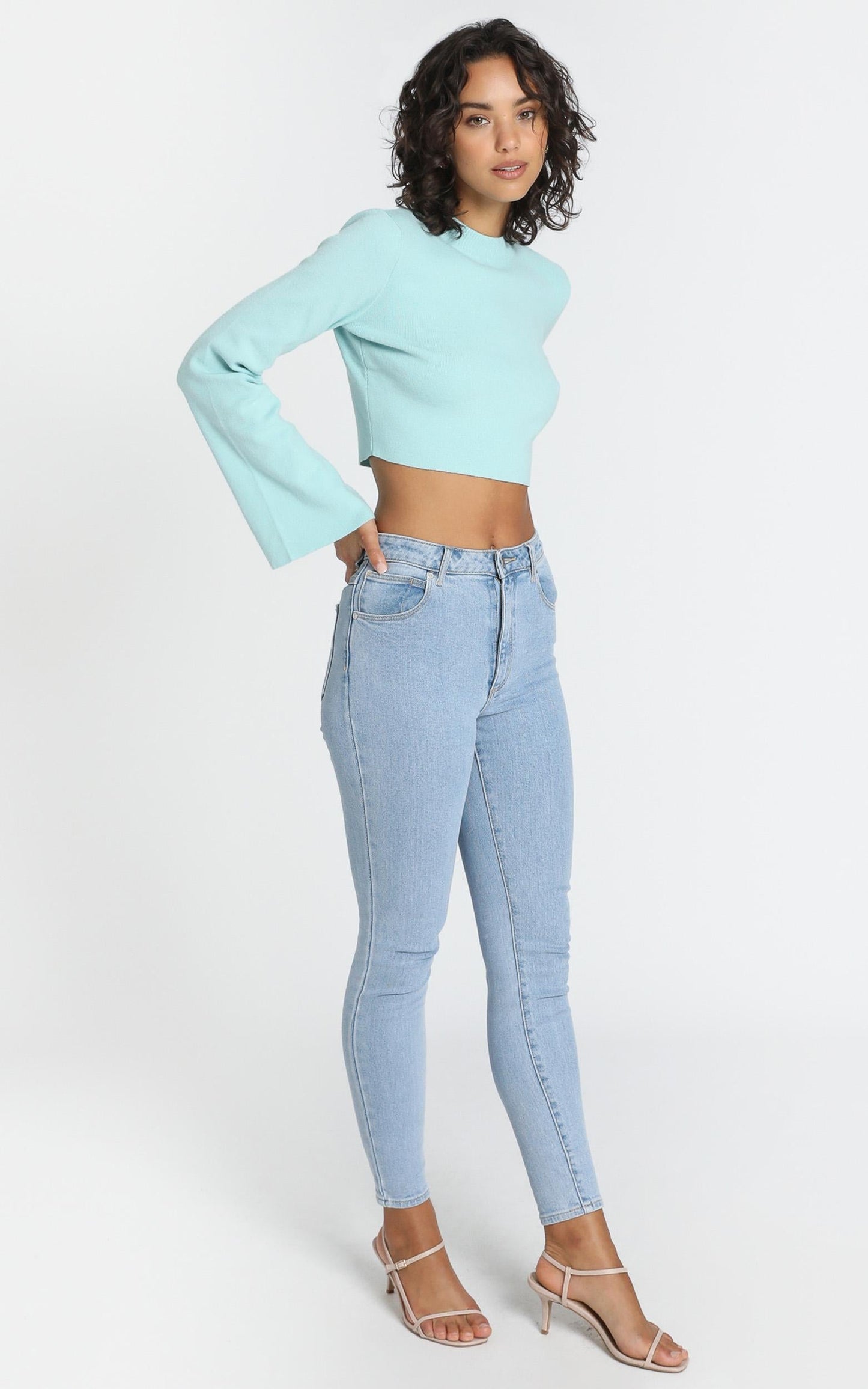 Endless Memories Knit Jumper in Sea Blue