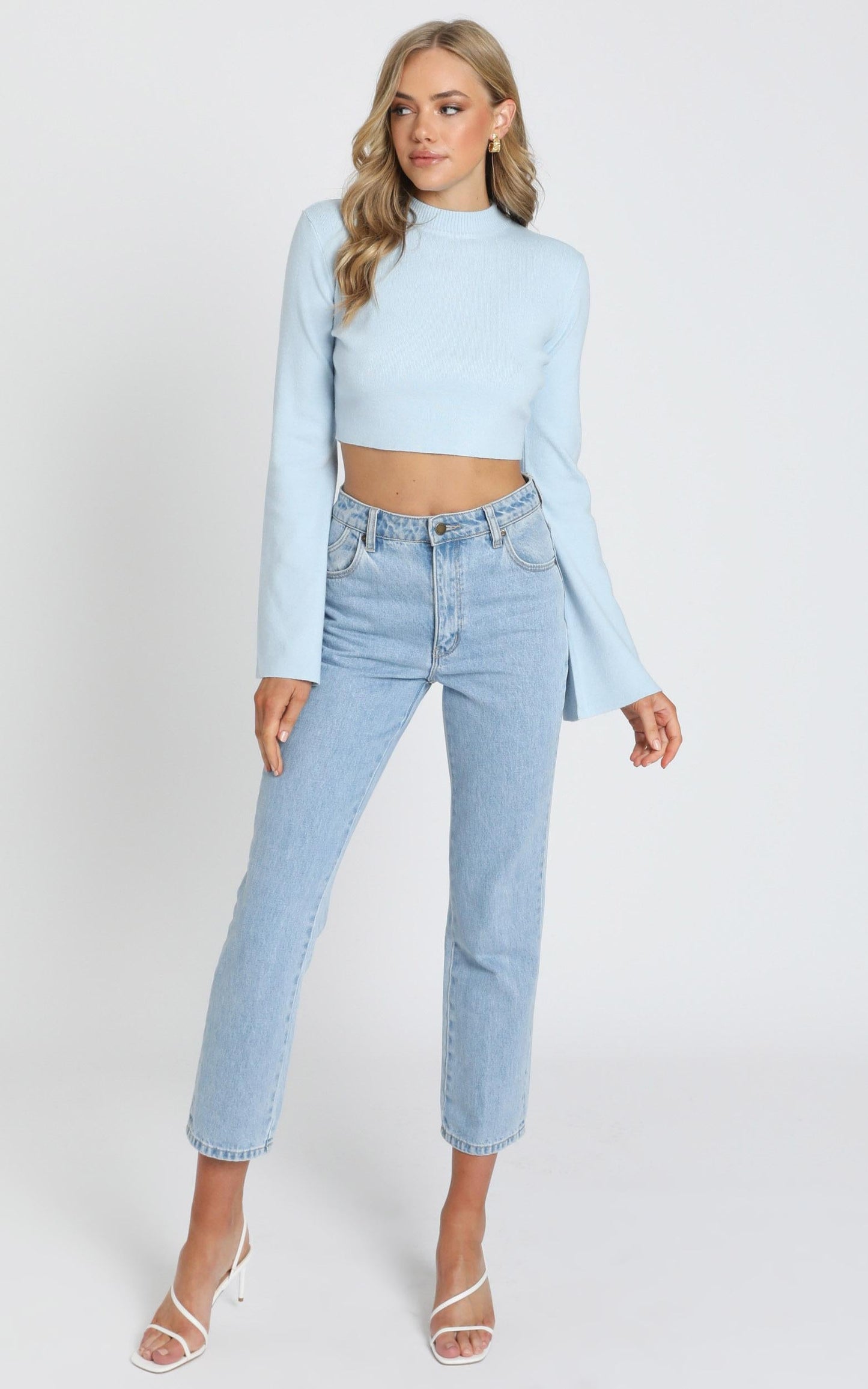 Endless Memories Knit Jumper in Blue