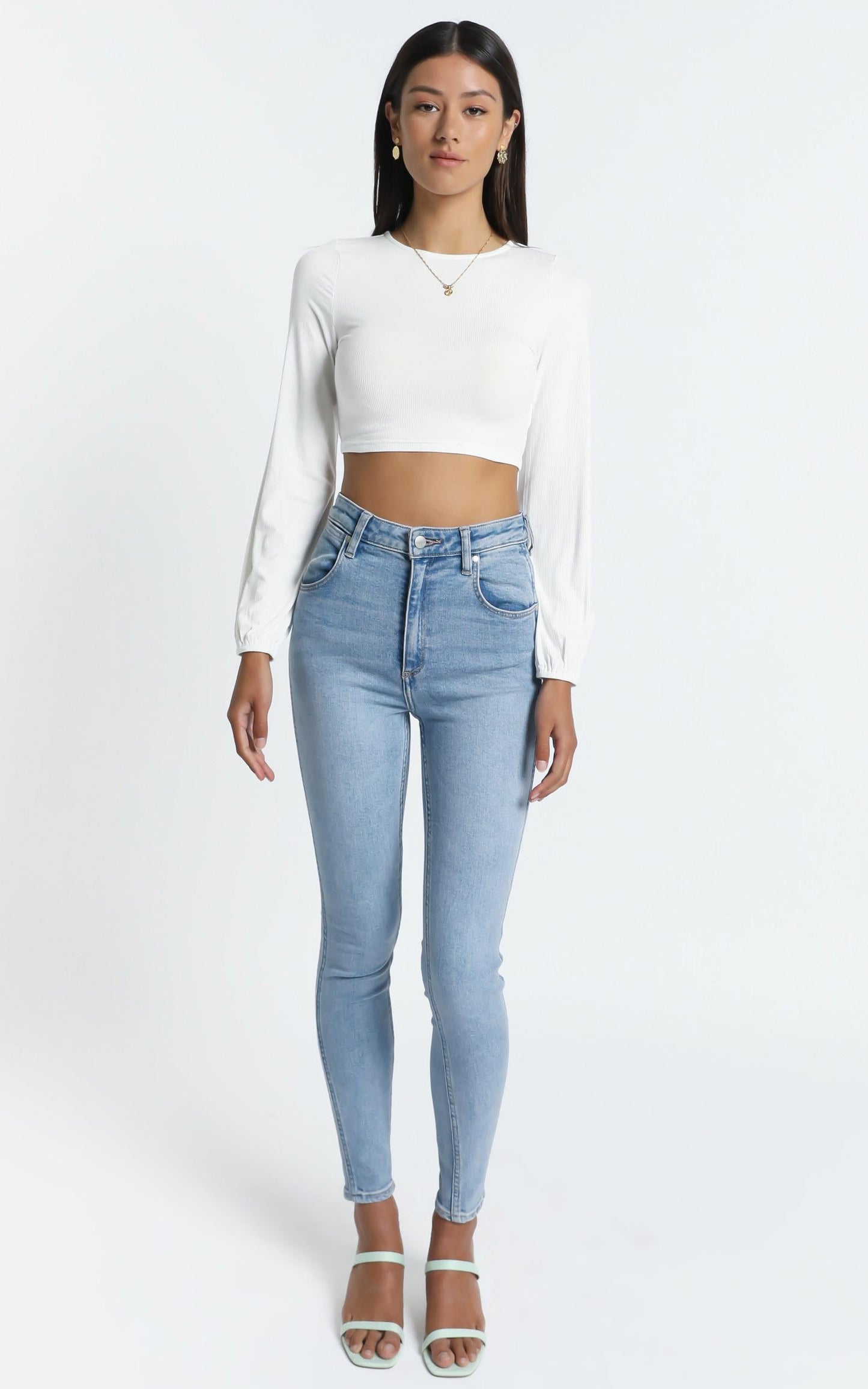 Erie Top In White
