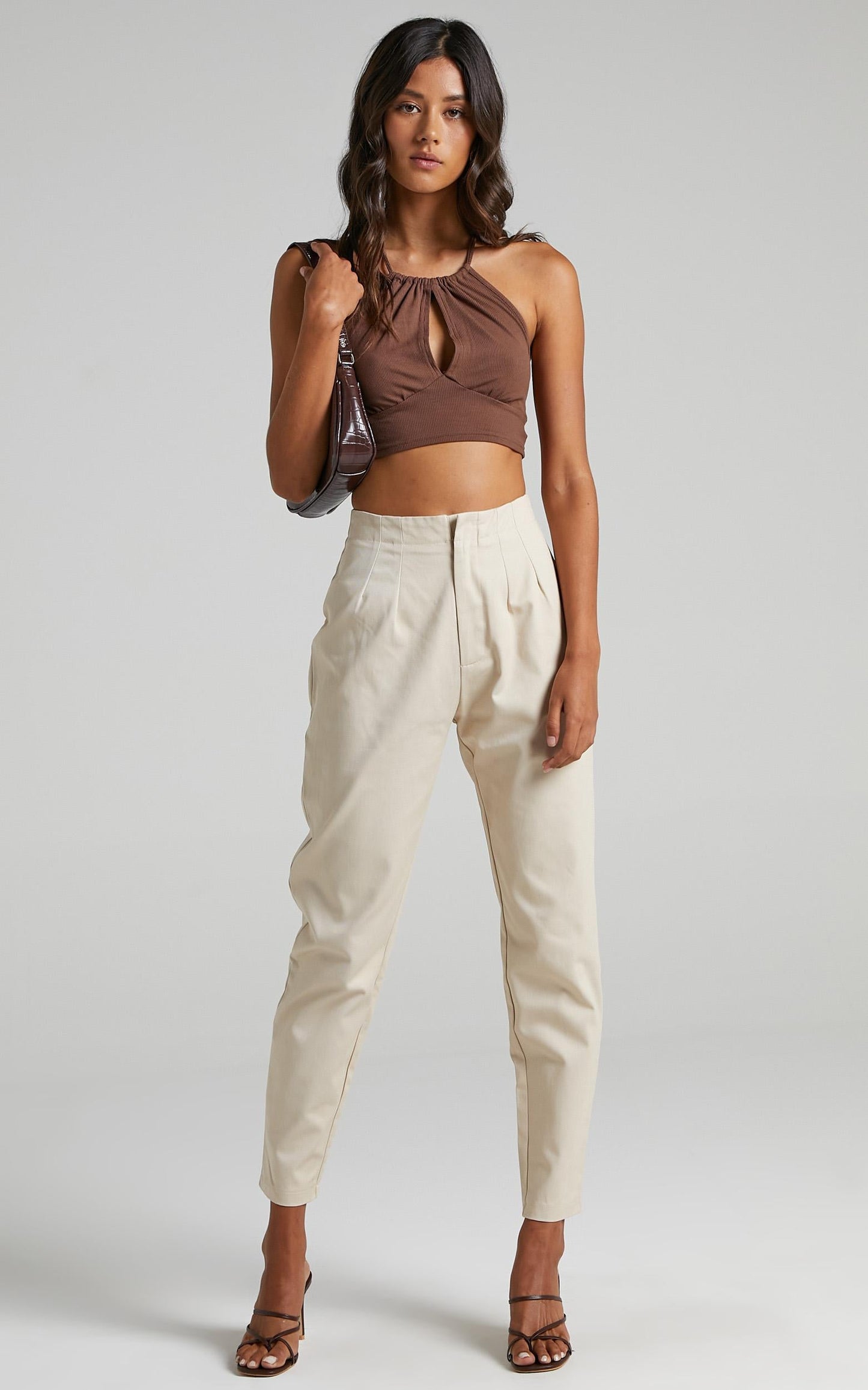 Delphine Pants in Beige