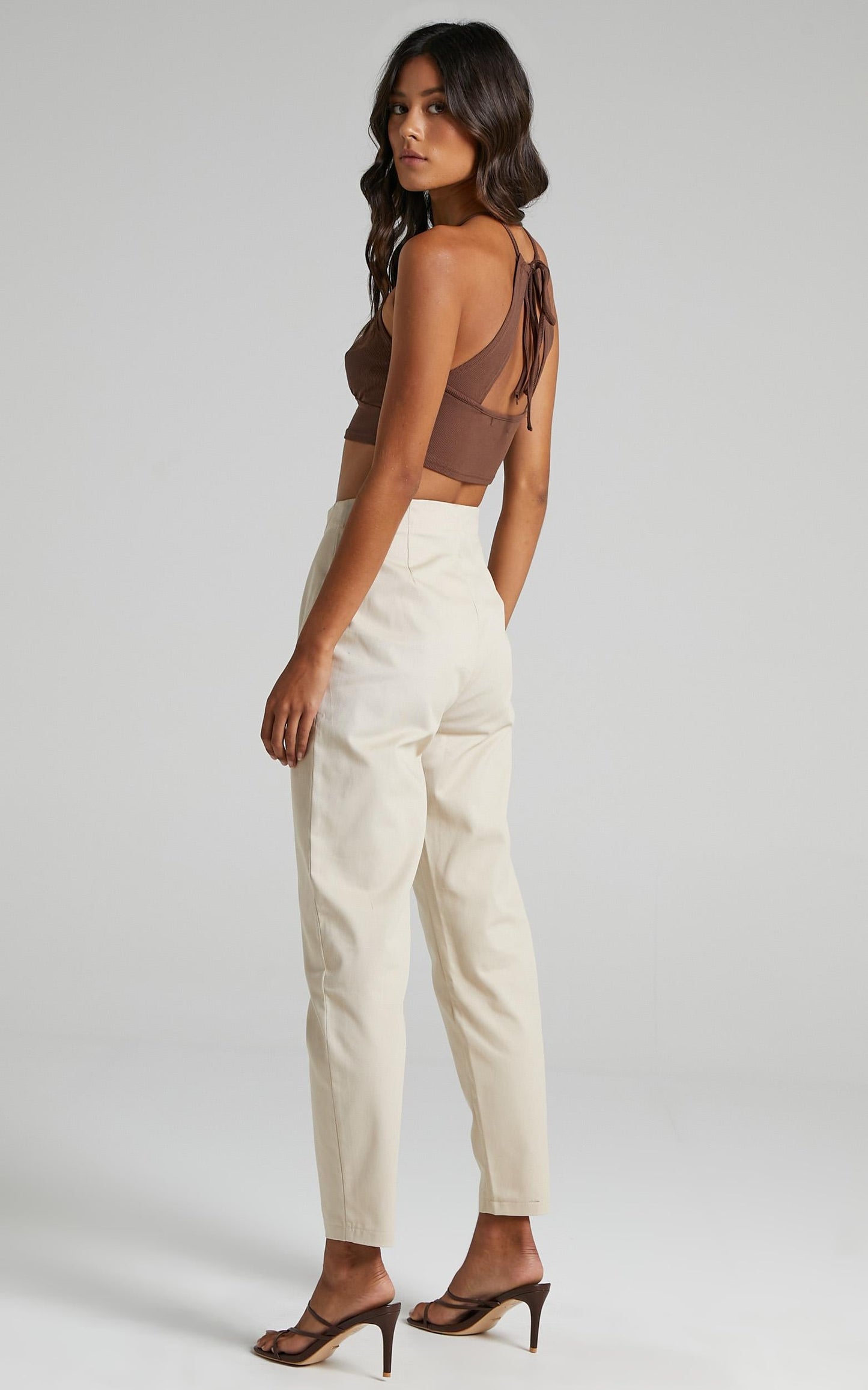 Delphine Pants in Beige