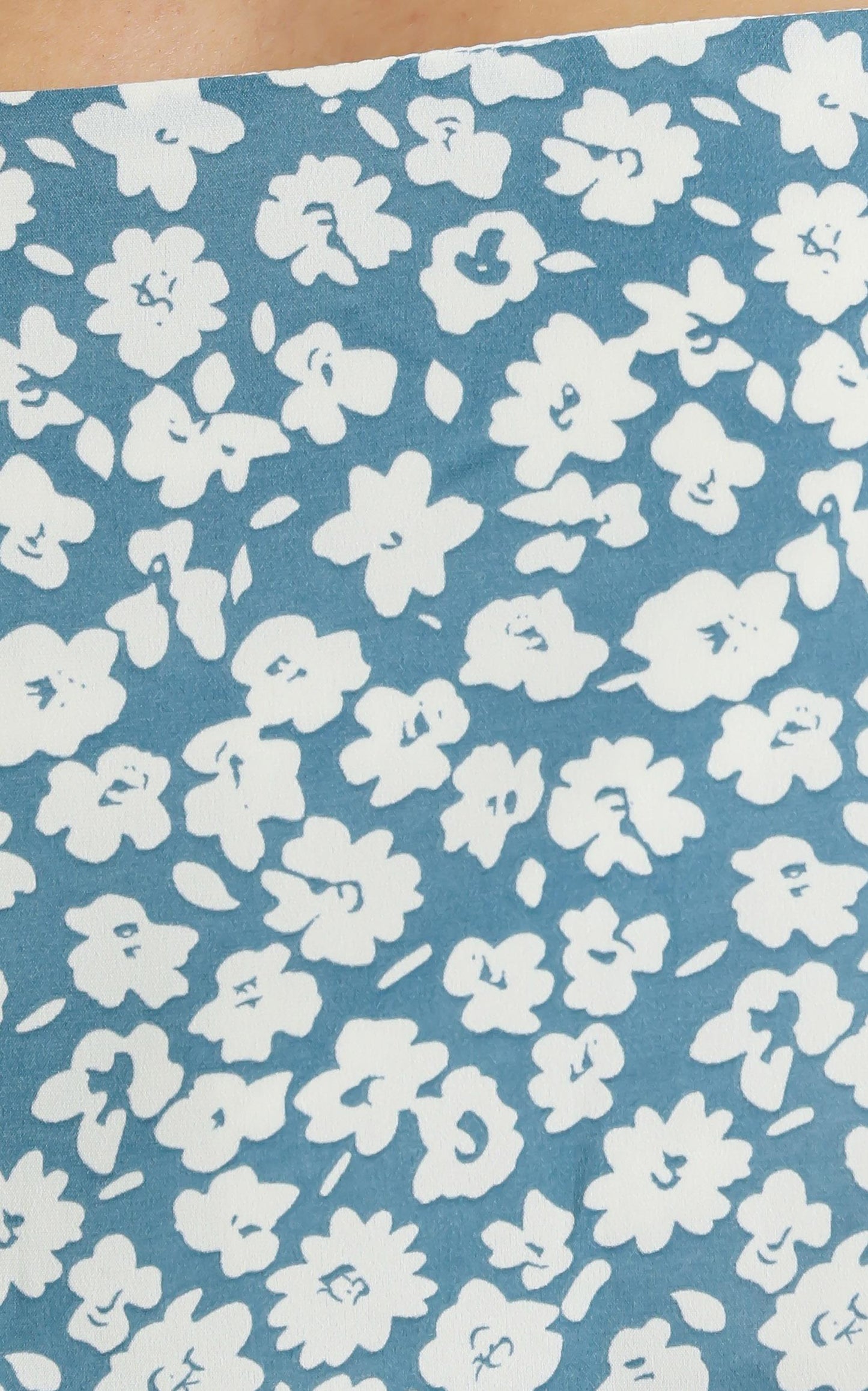 Estelle Crop in Blue Floral