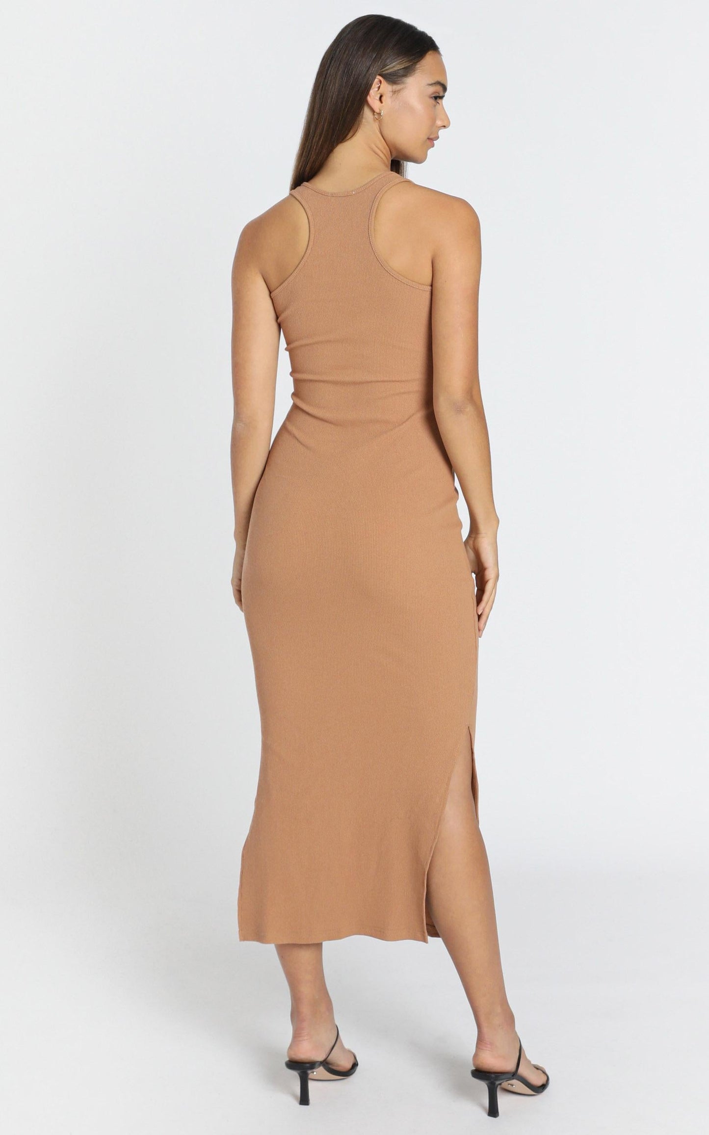 Estelle Dress in Camel