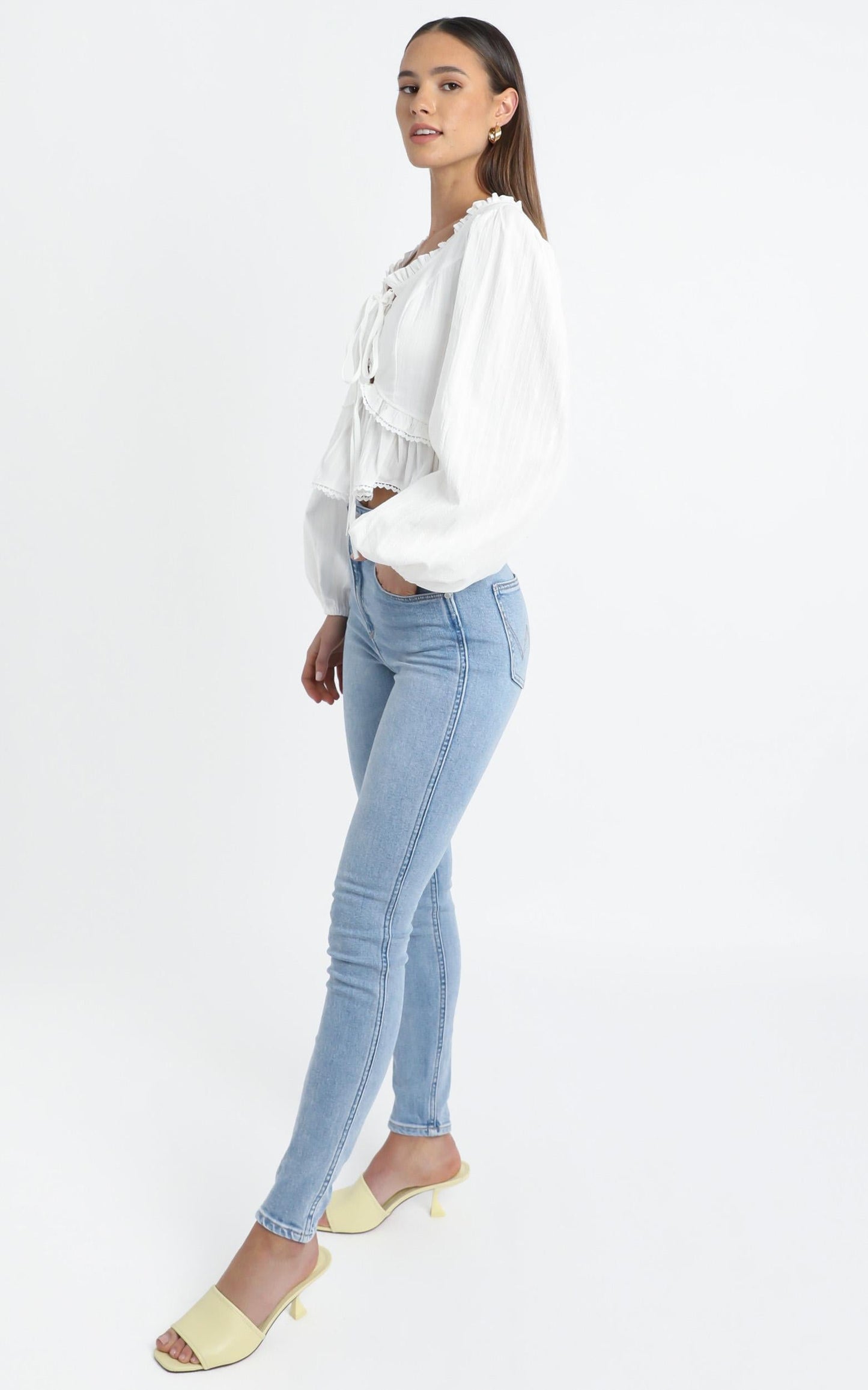 Everett Top in Cream