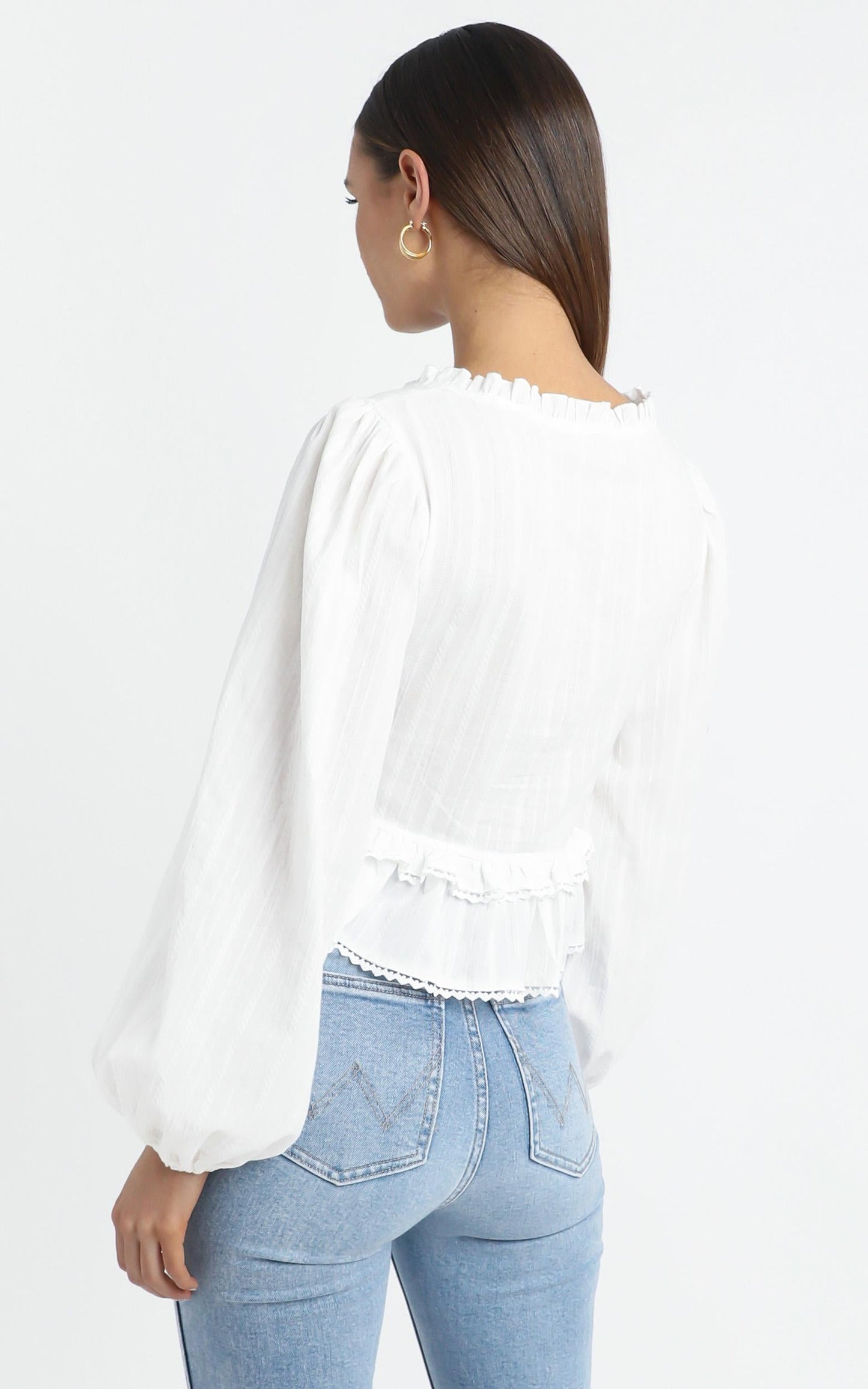 Everett Top in Cream