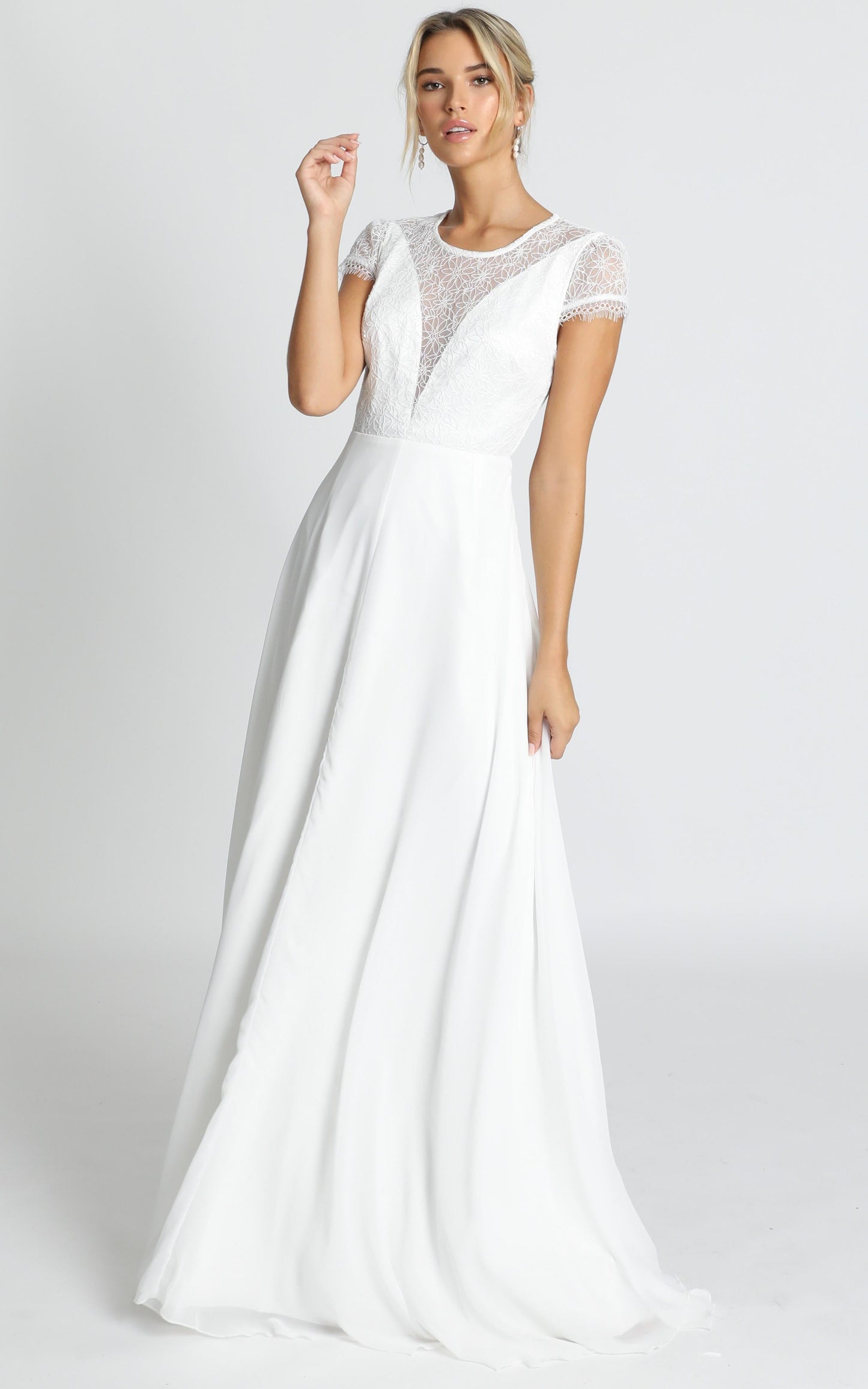 Everlasting Gown In White