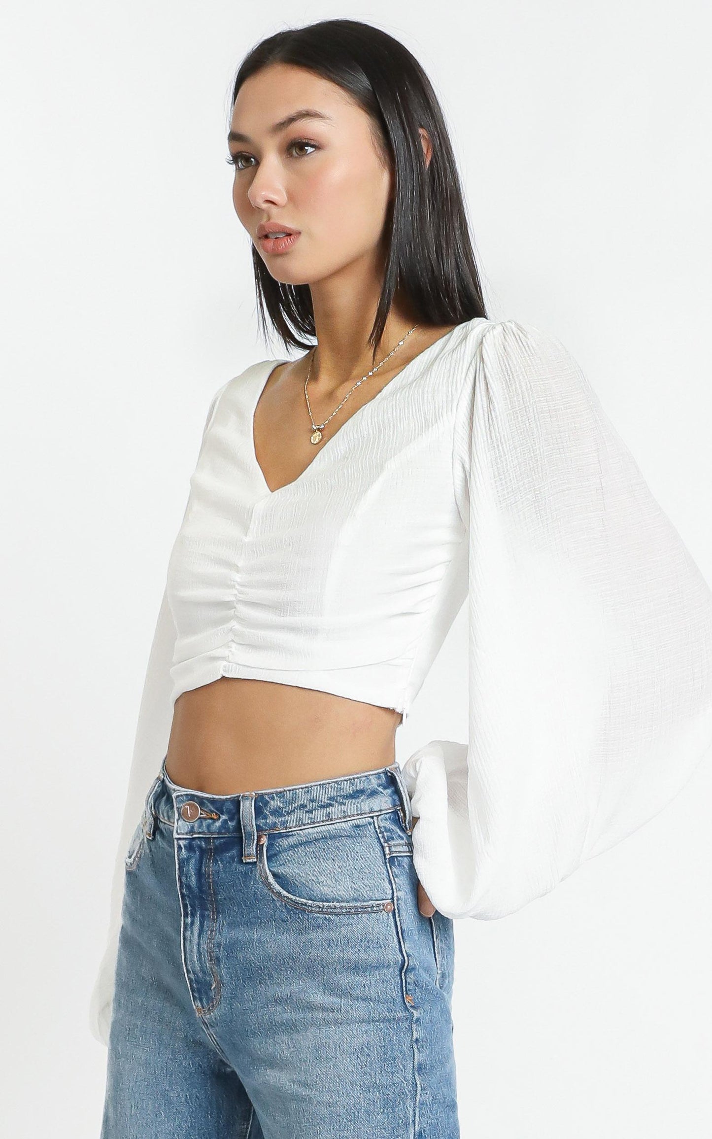 Everly Top in White