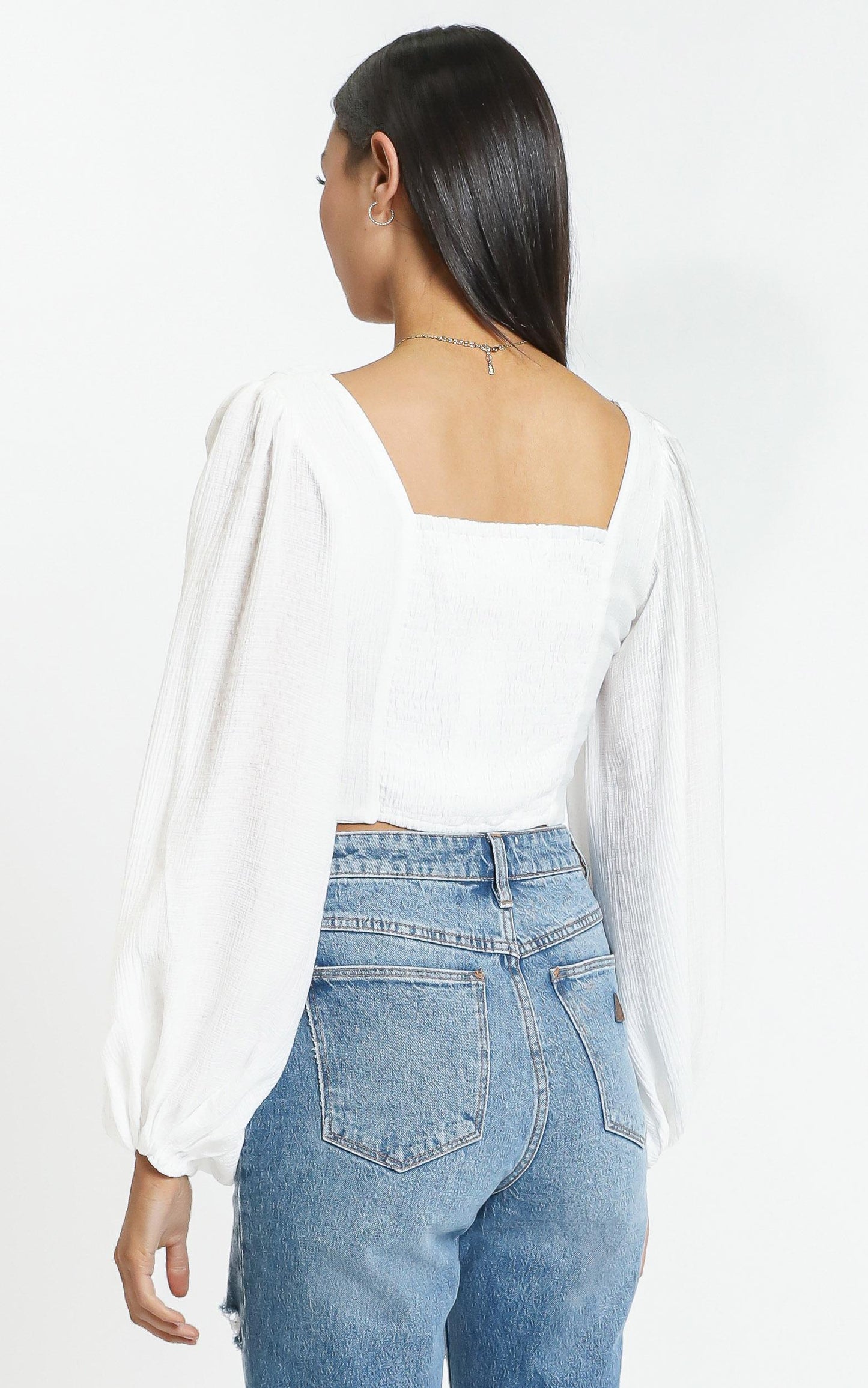 Everly Top in White