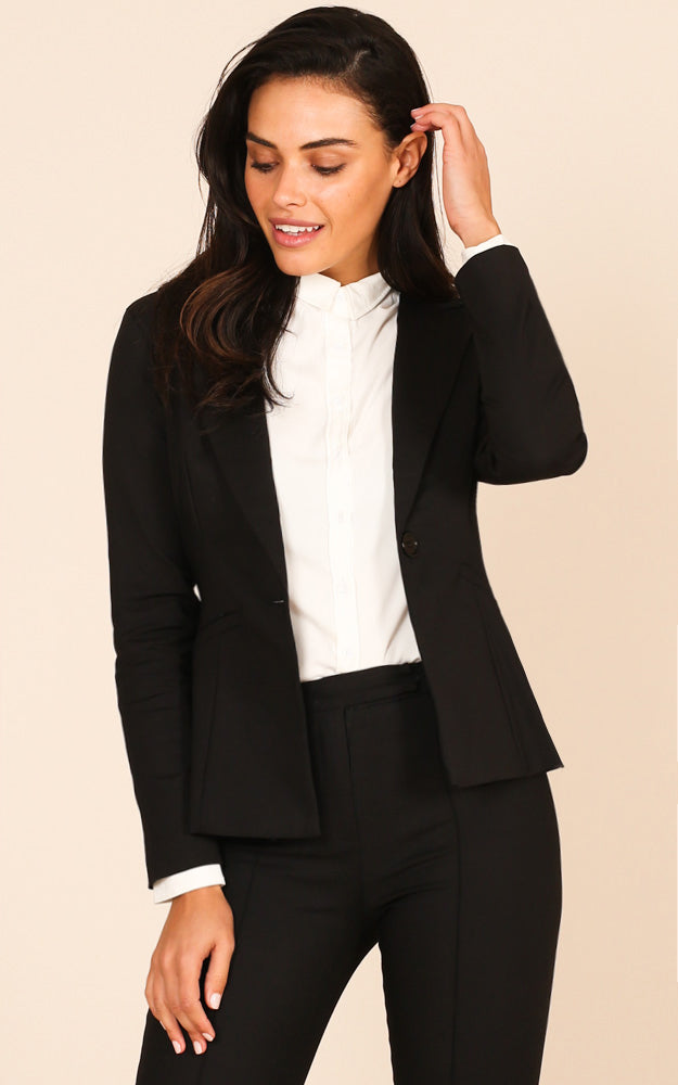 Exec Blazer In Black
