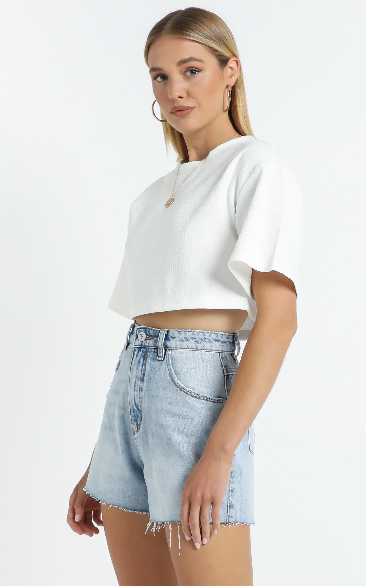 Ezmae Top in White