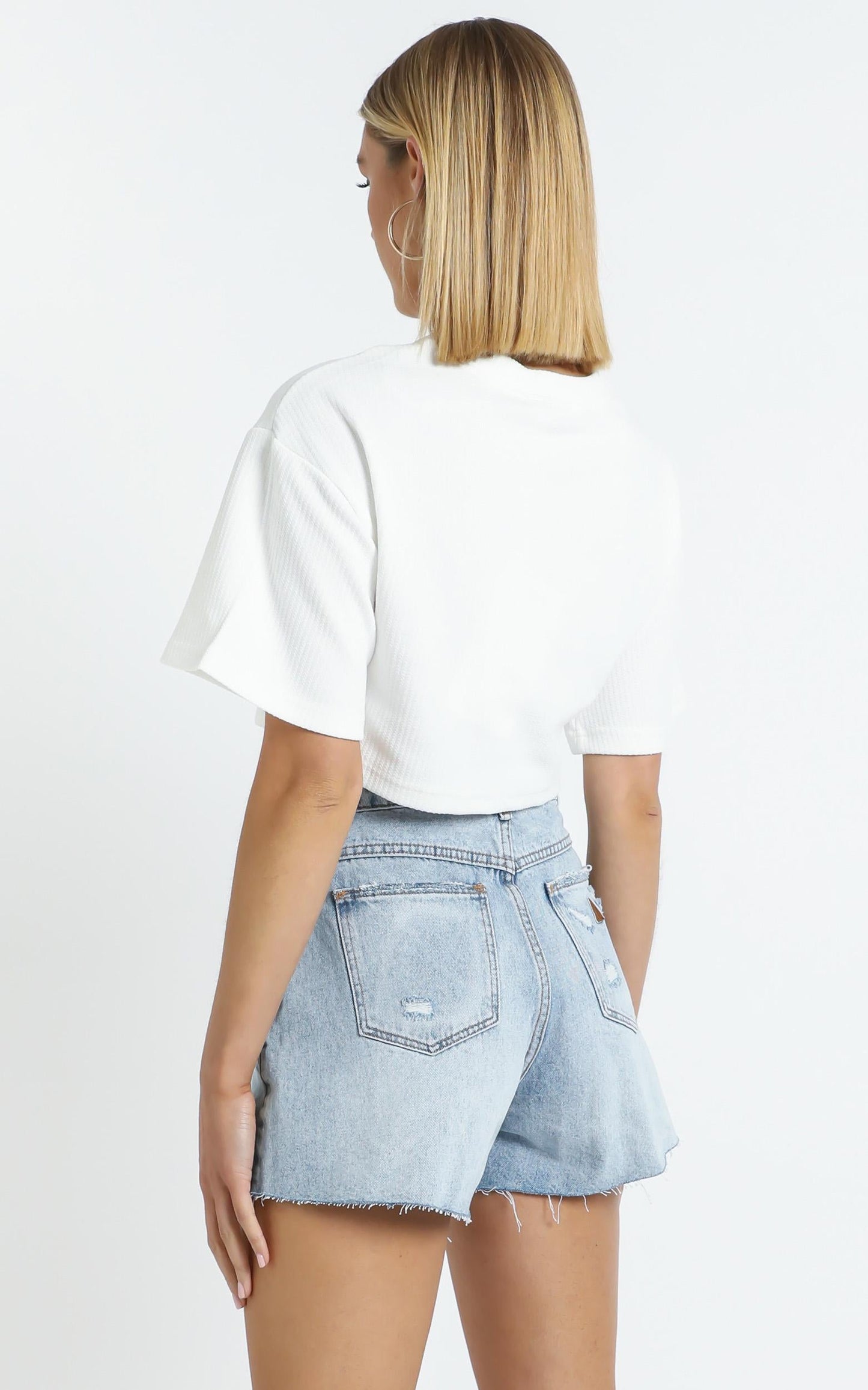 Ezmae Top in White