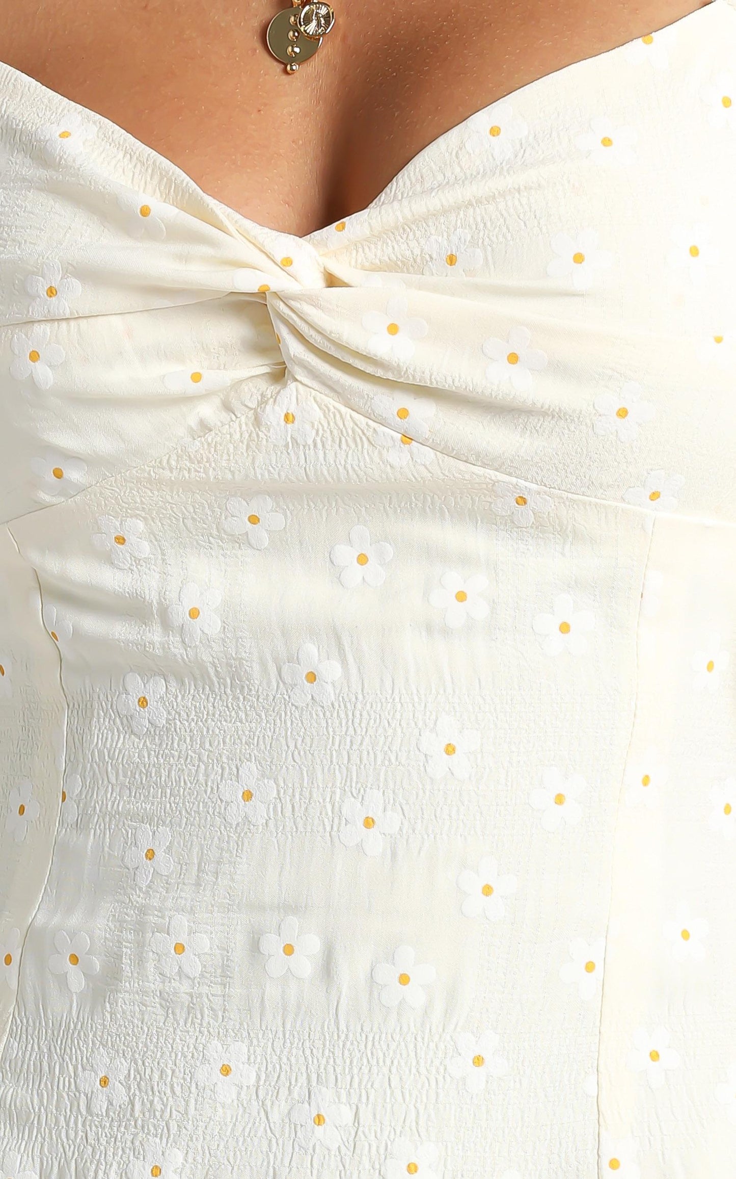 Chorley Dress in Yellow Floral