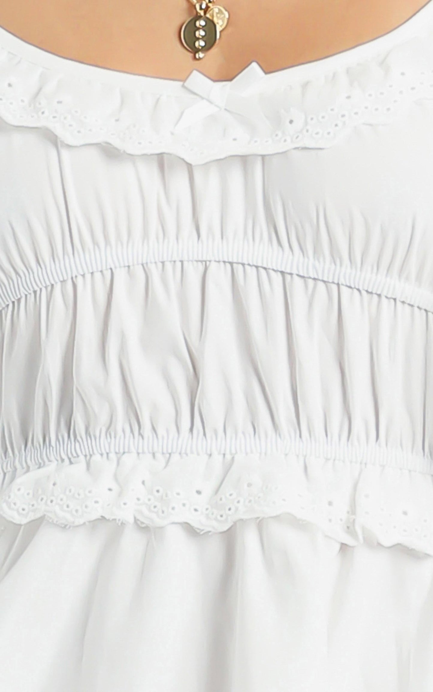 Arizona Dress in White
