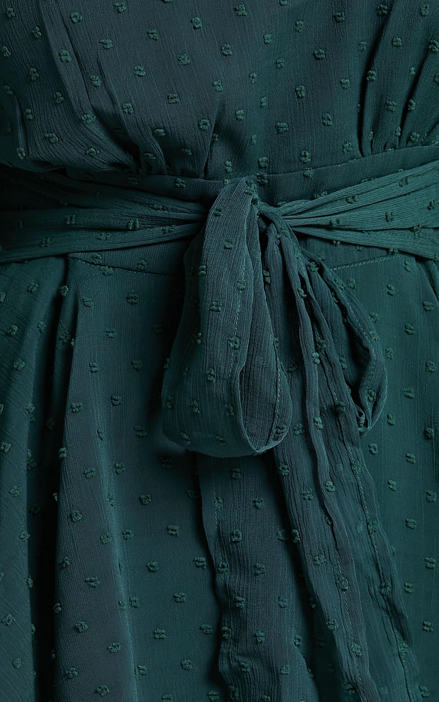 Bottom Of Your Heart Playsuit in Emerald