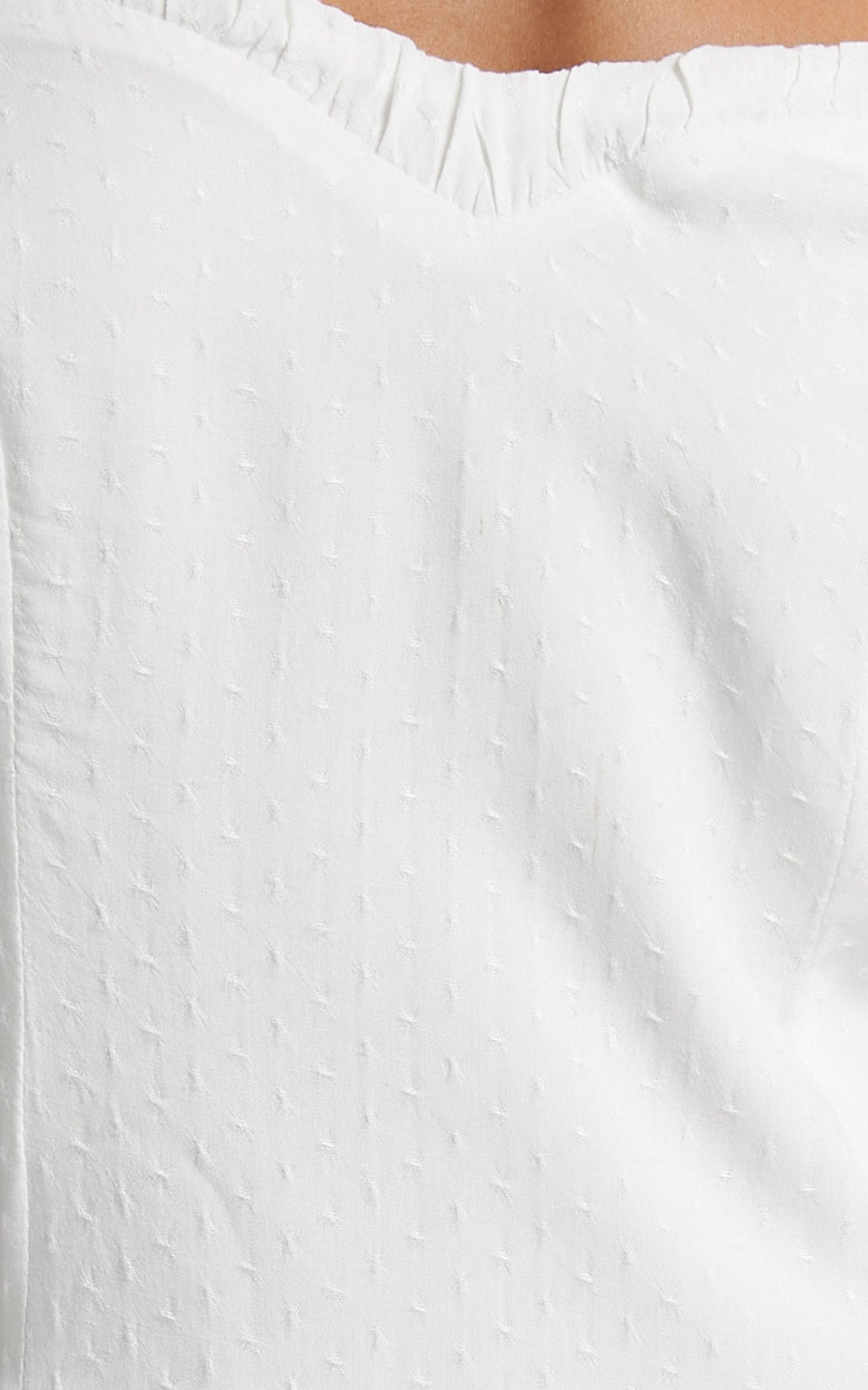 Brie Dress in White