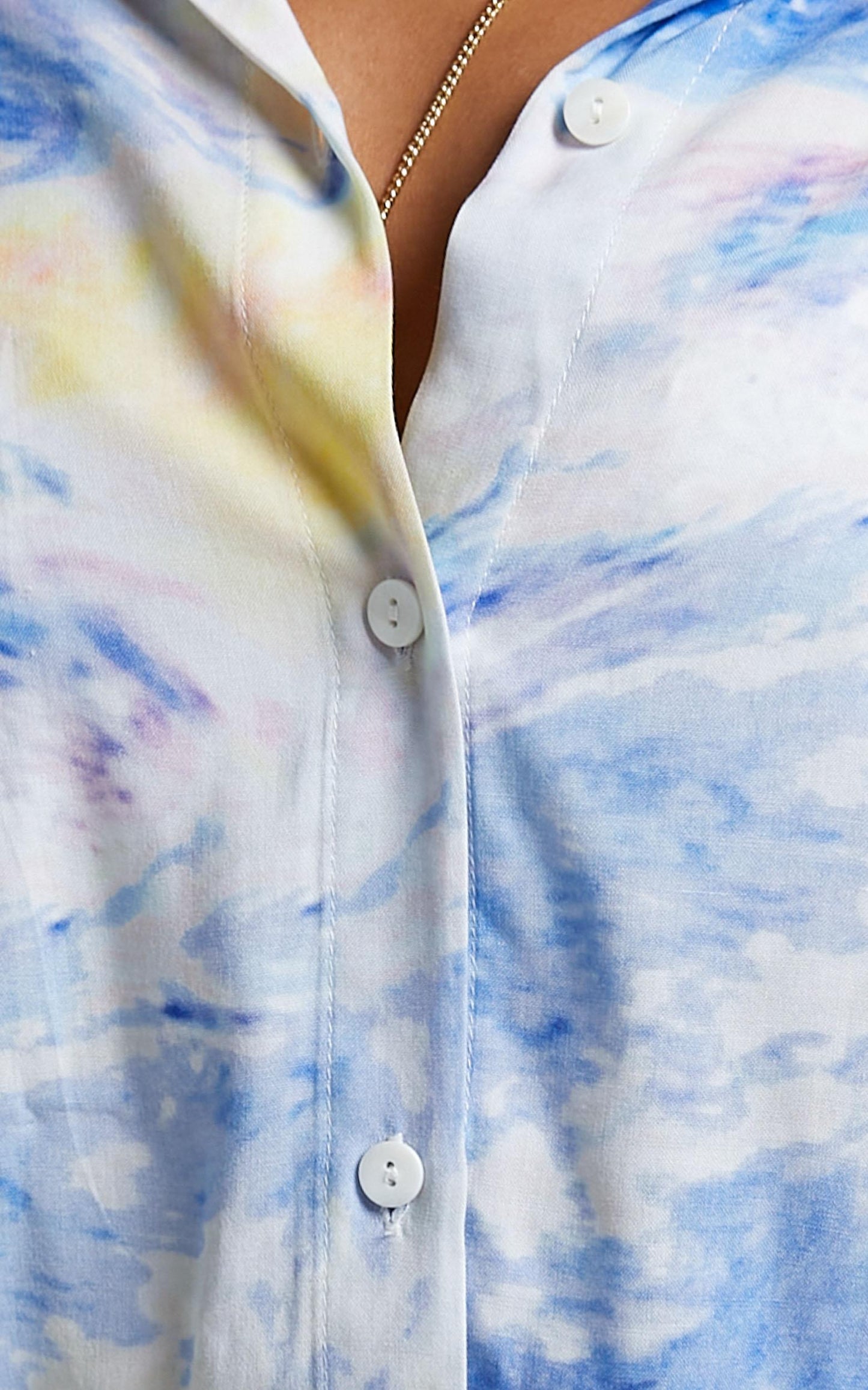 Cools Club - 70's Shirt in Ocean Glitter