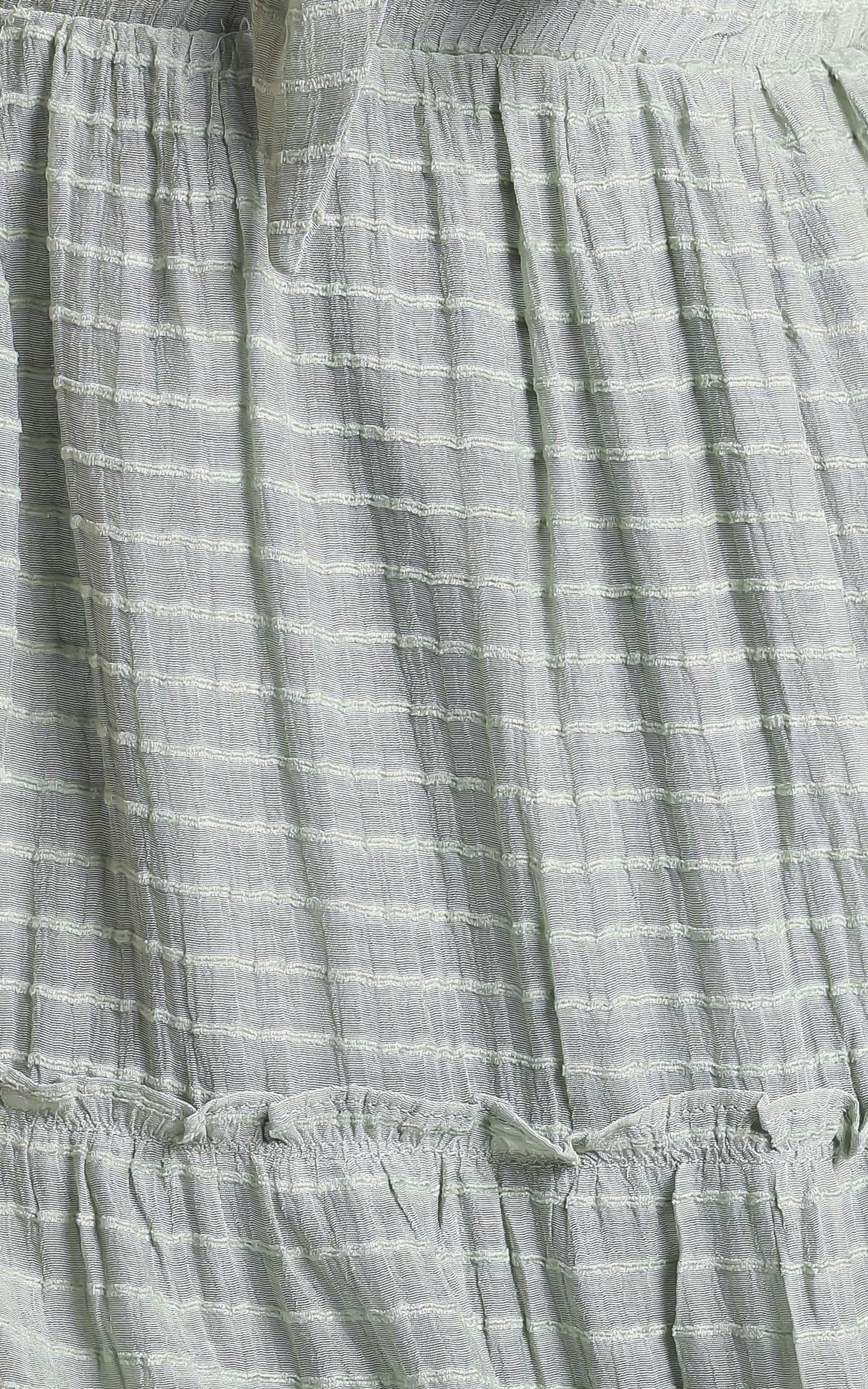 Tie Bust Maxi dress in Sage