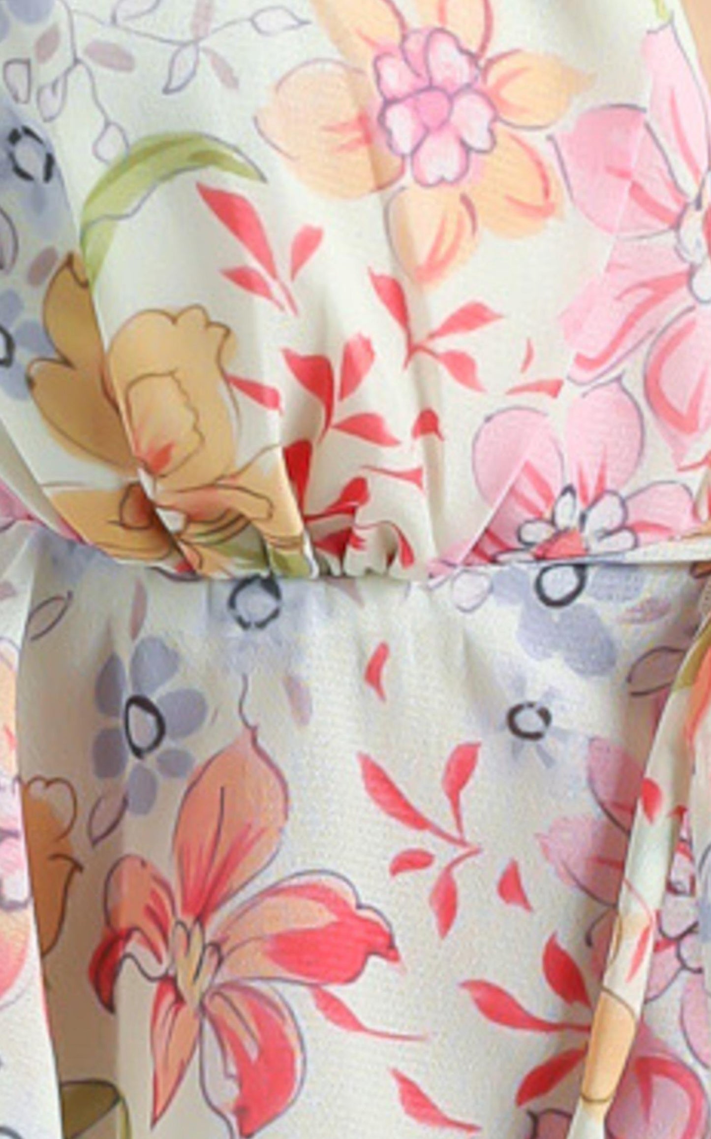 Dance It Out Top in Multi Floral