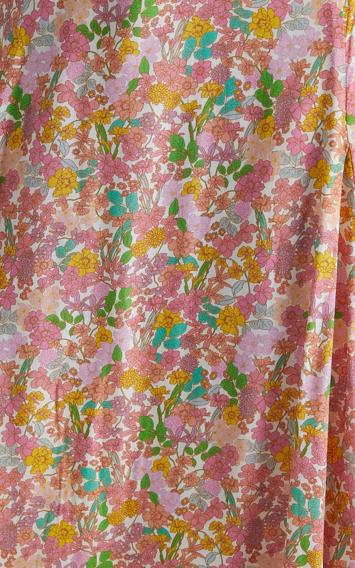 India Two Piece Set in Flower Field