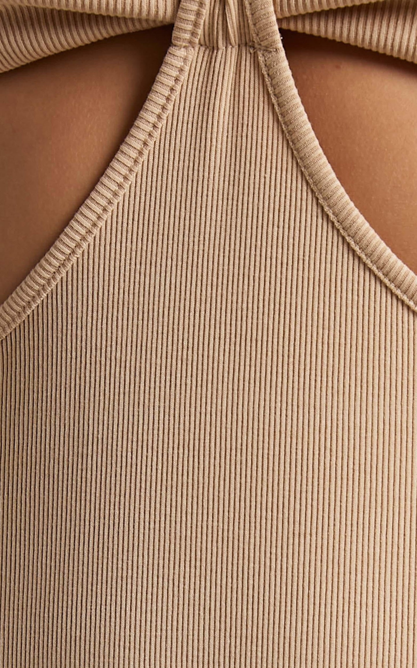 Kali Bodysuit in Beige