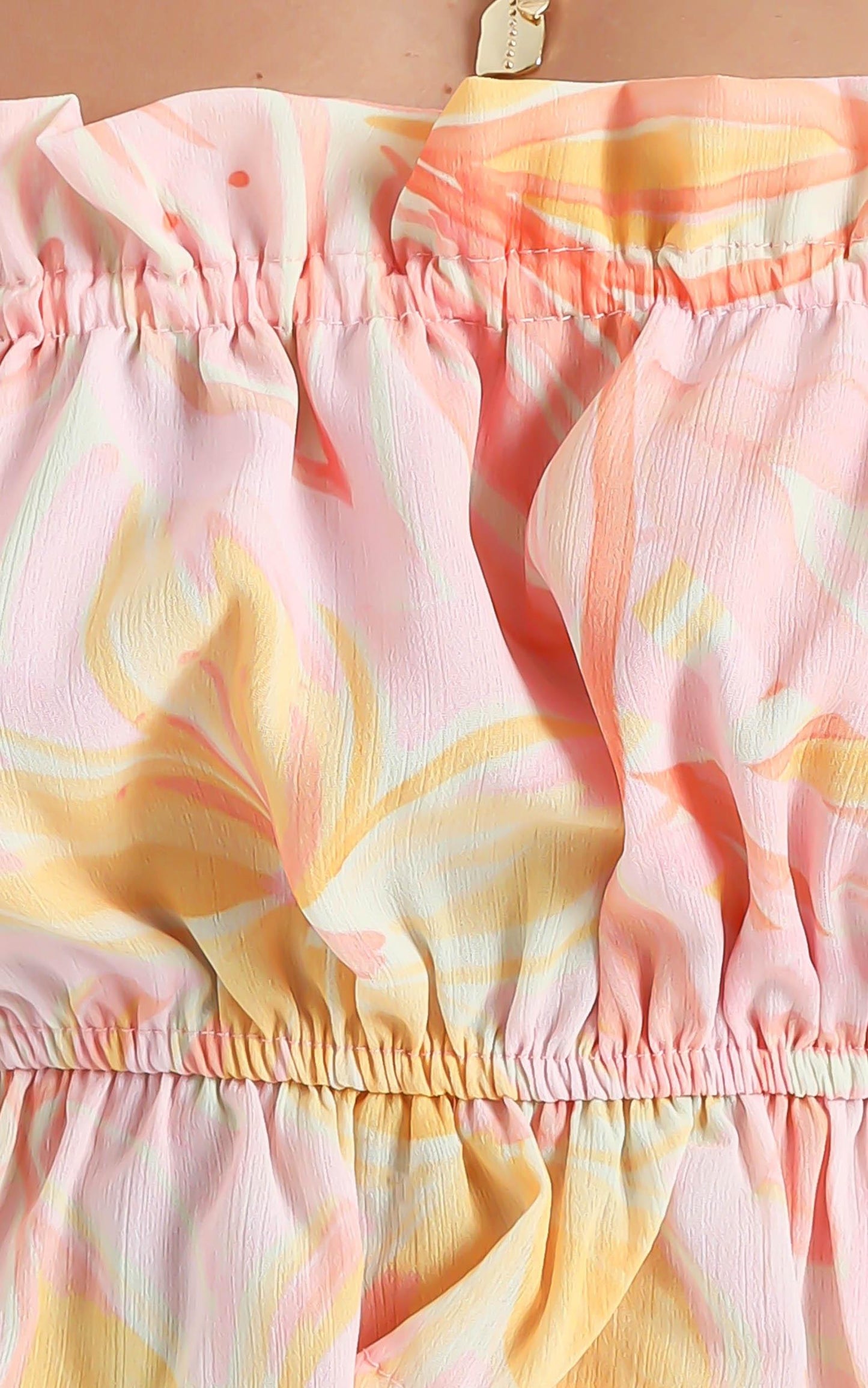 Keep Grinning Top in Summer Floral