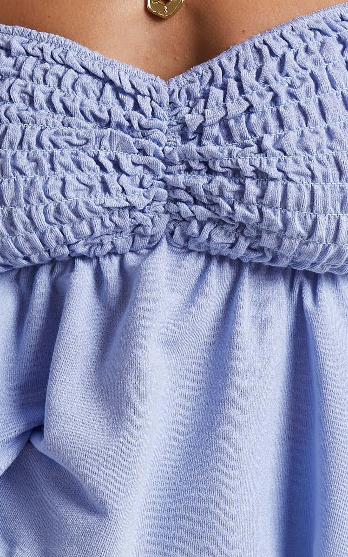 Larunda Top in Periwinkle Blue