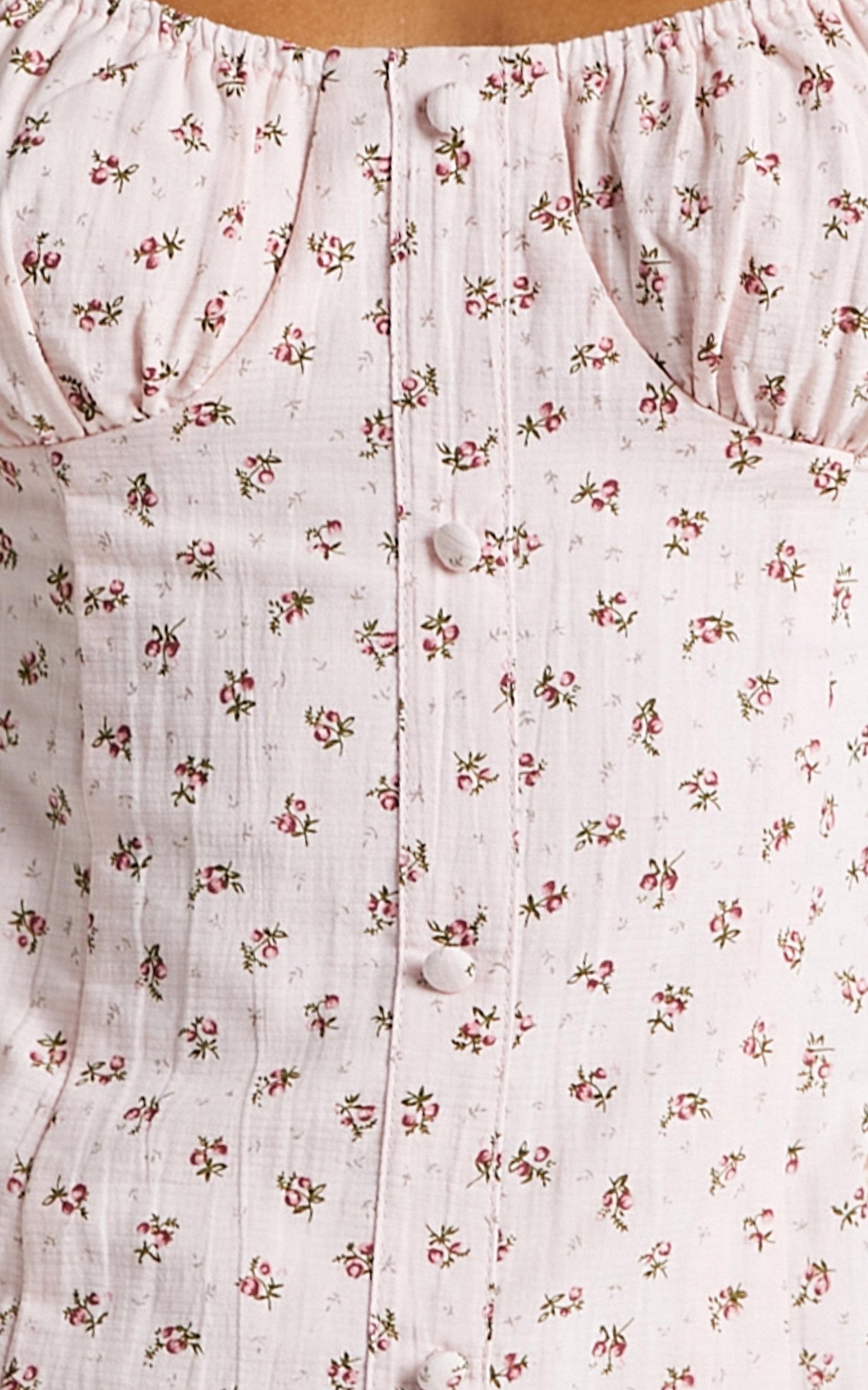 Noelle Dress in Pink Floral