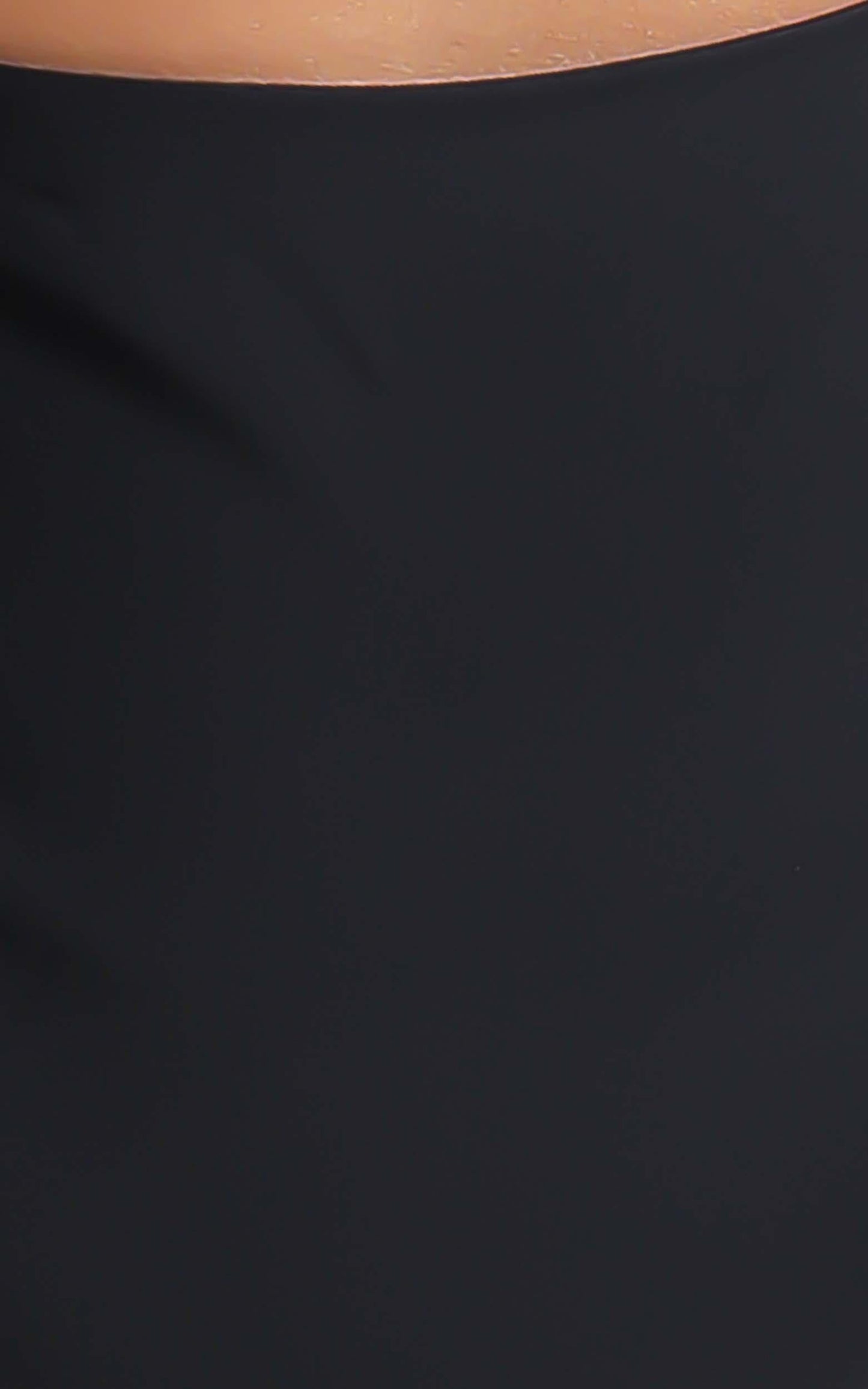 We Are We Wear - Eco Toni Longline Crop in Black