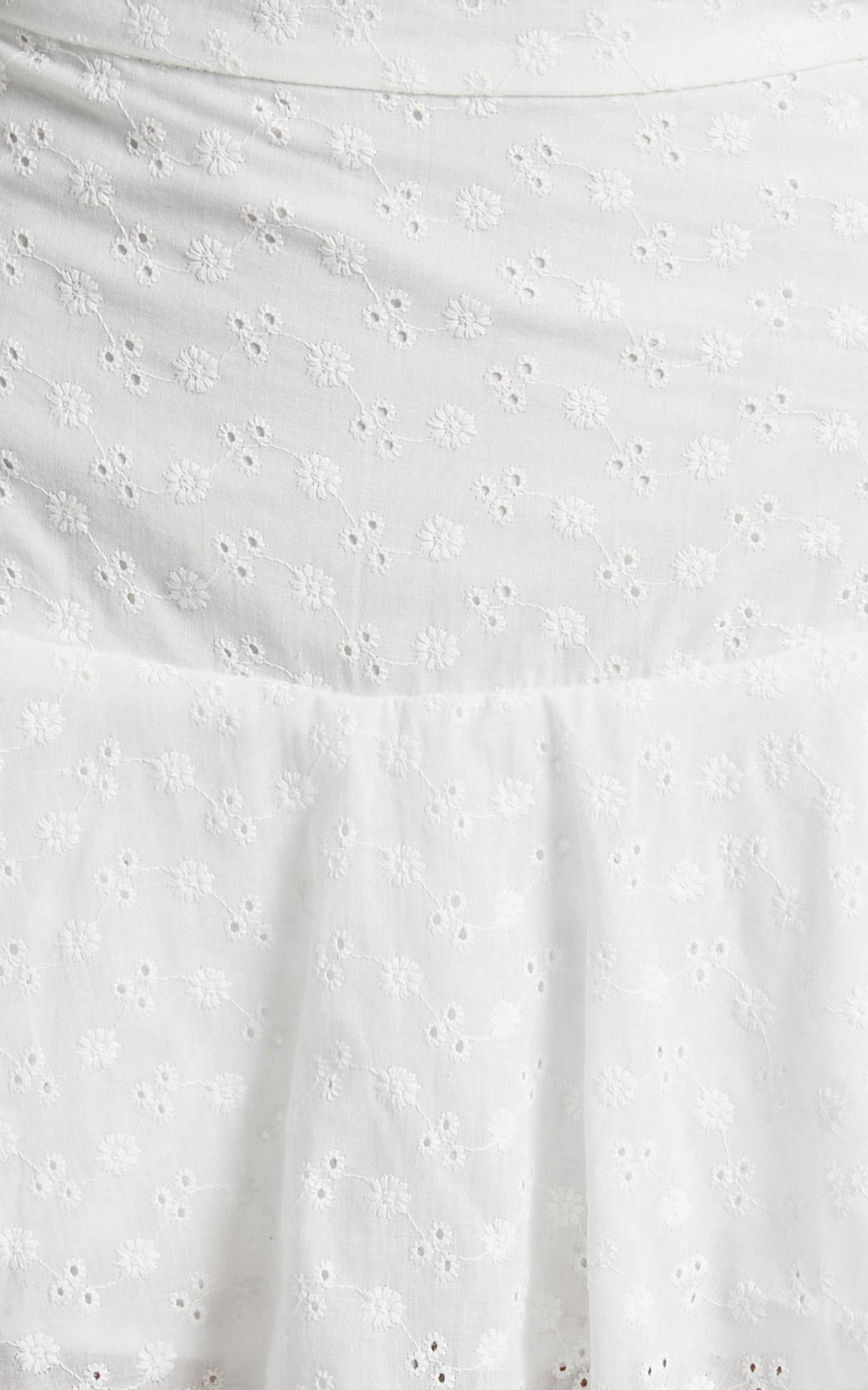 Gimli Skort in White Broderie