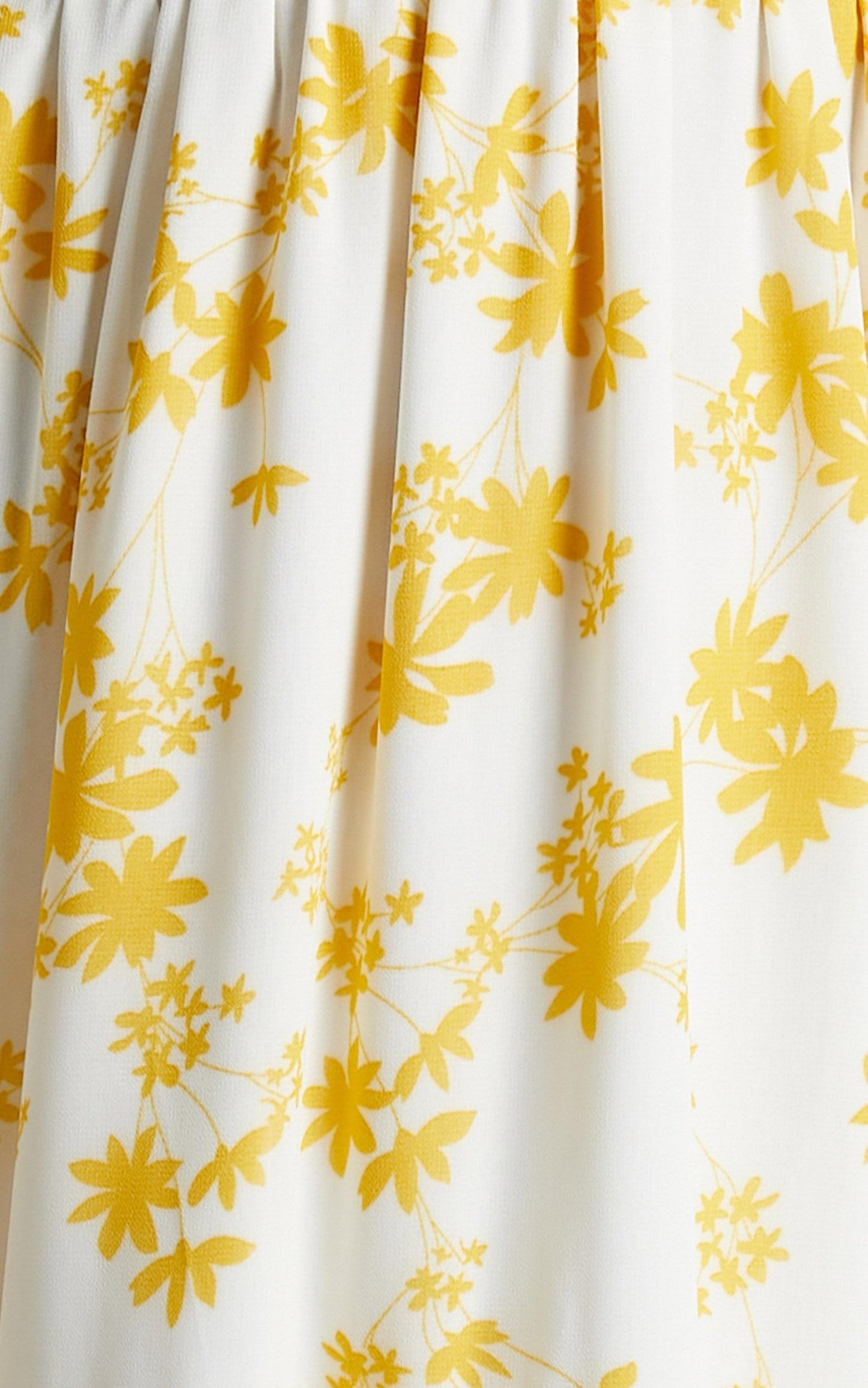 Kahrissa Strappy Maxi Dress in Yellow Floral