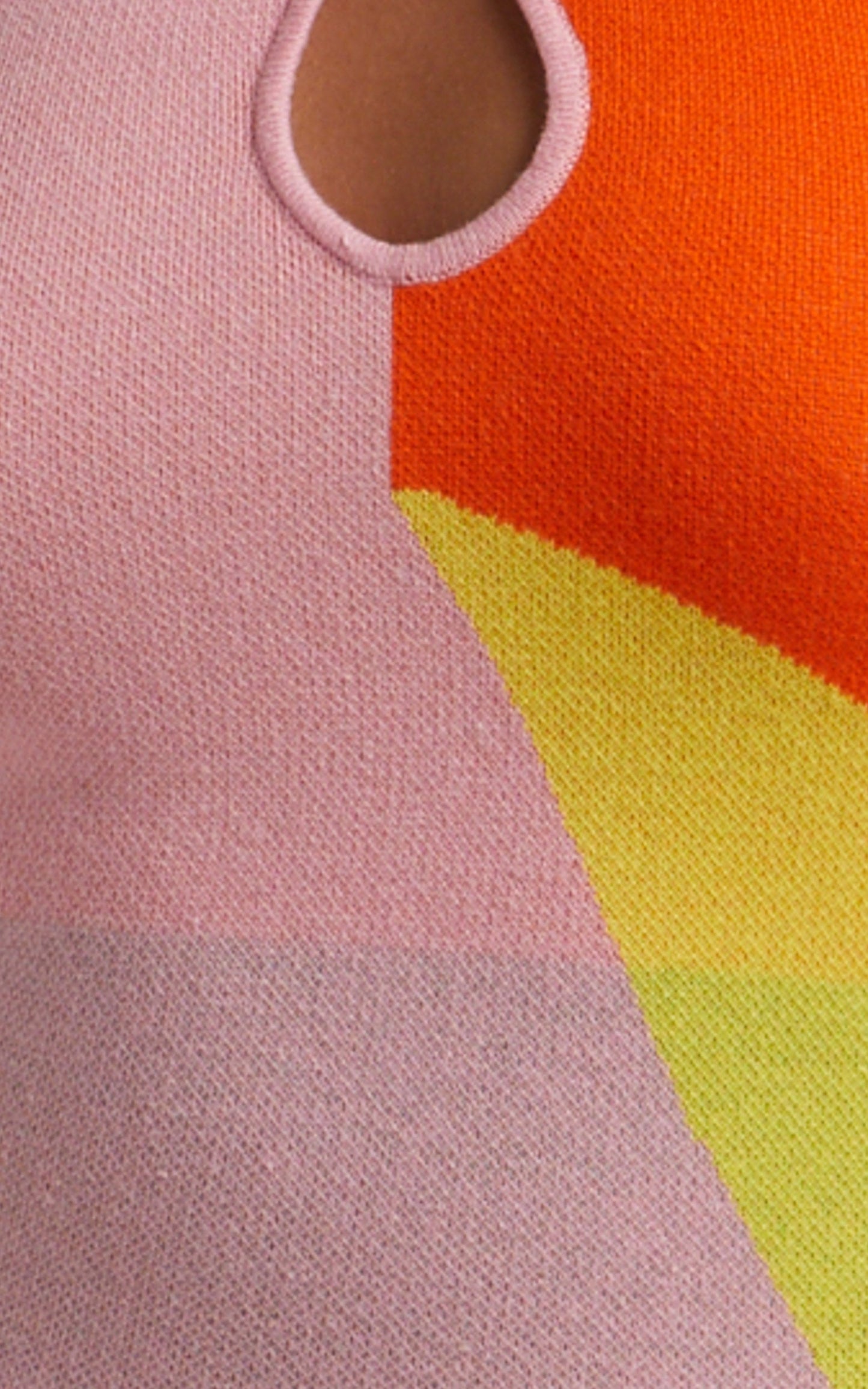 Blossom Knit Midi Dress in Bright Multi