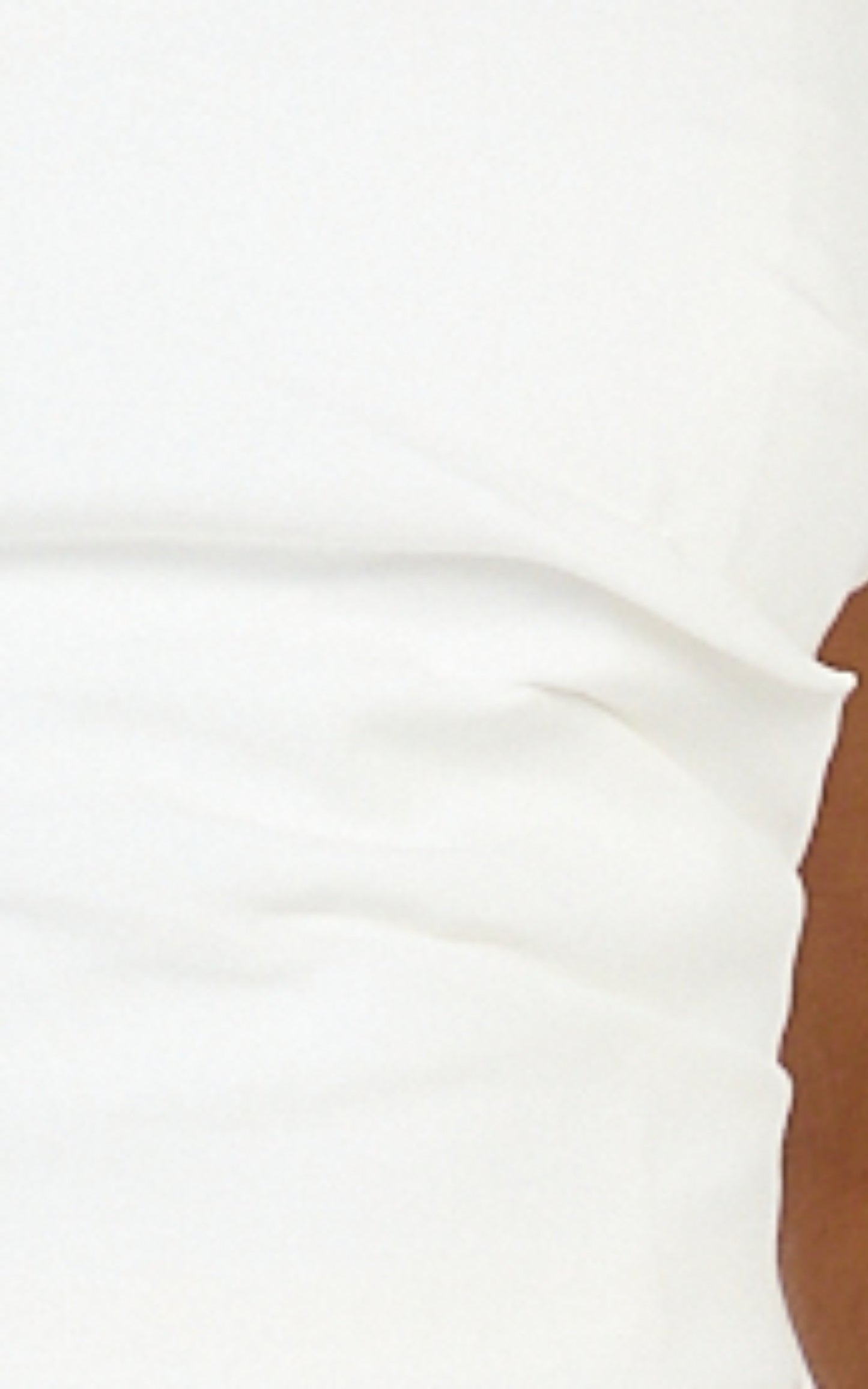 Liora Top - Pin Tucked Scoop Neck Top in White