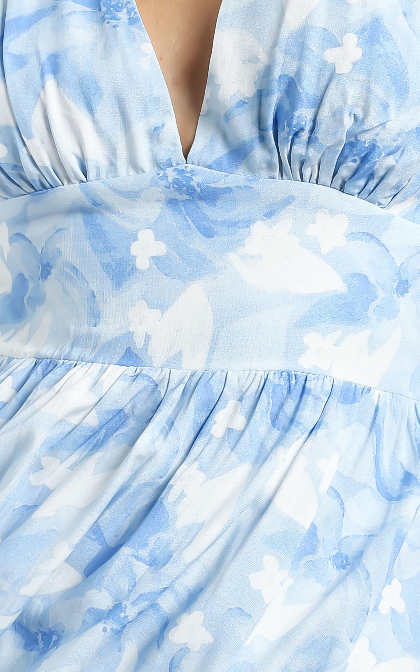 Dia Dress in Cloudy Floral