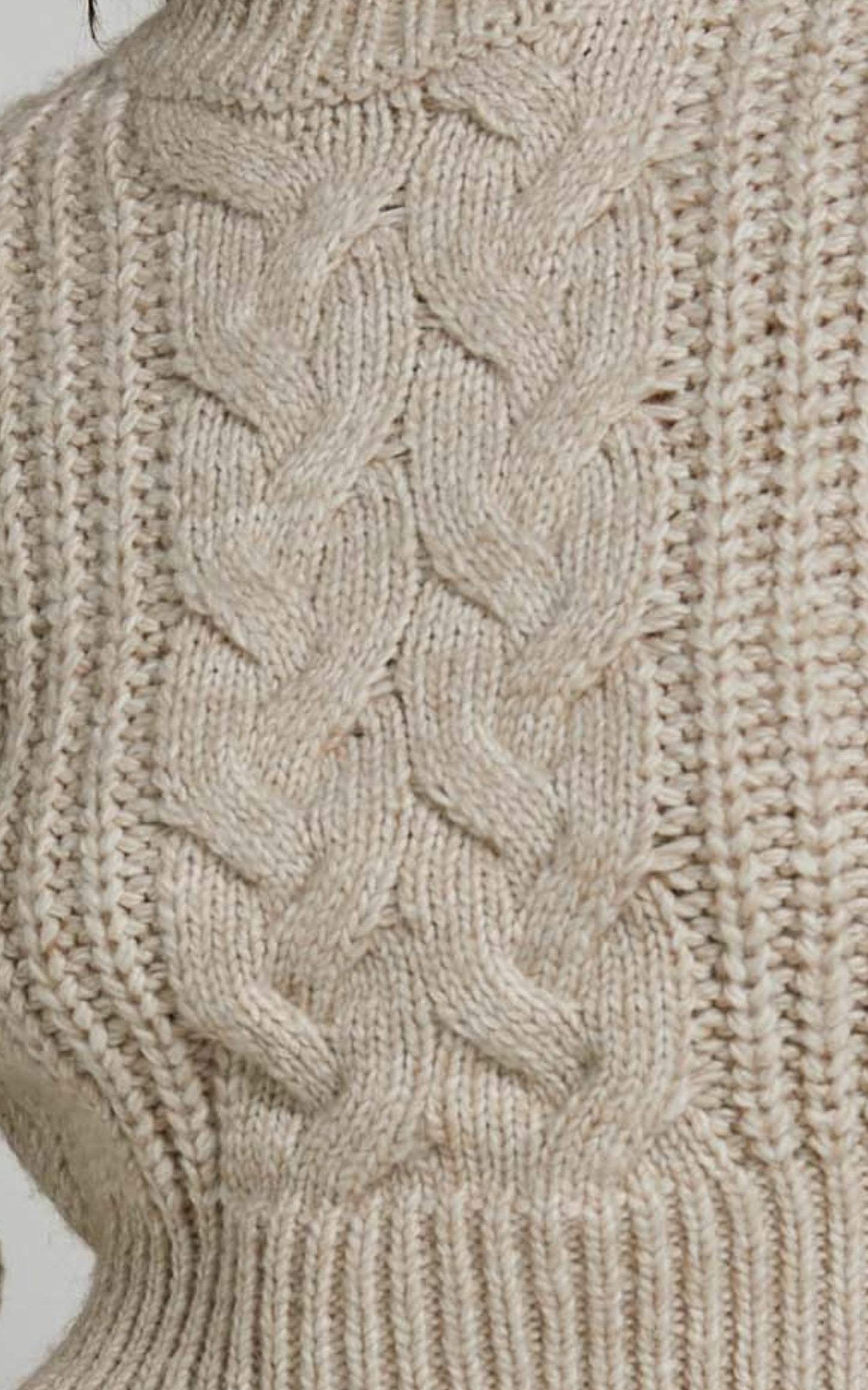 4Th & Reckless - CAROLYN KNIT JUMPER in Cream