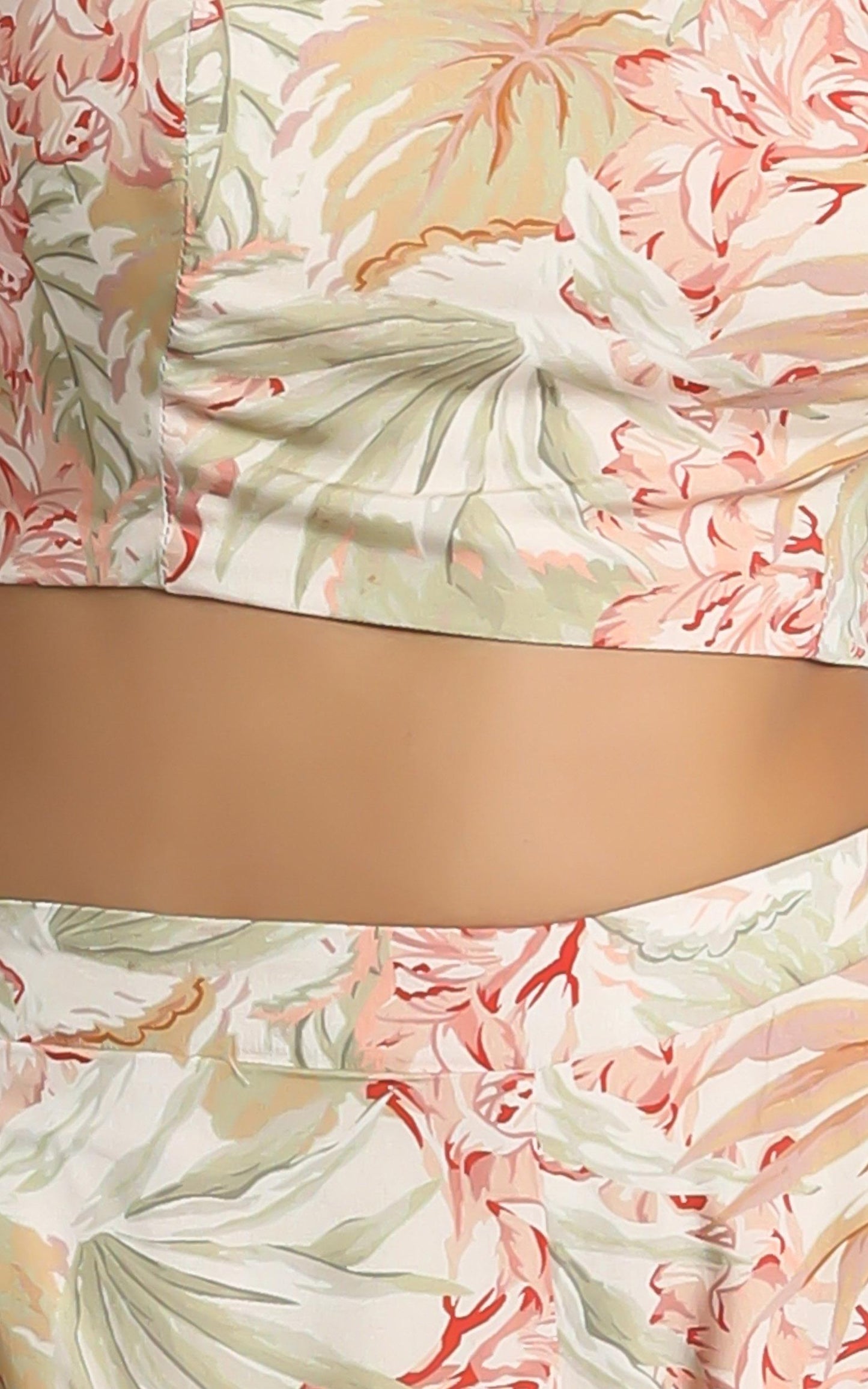Olympia Two Piece Set in Palm Print