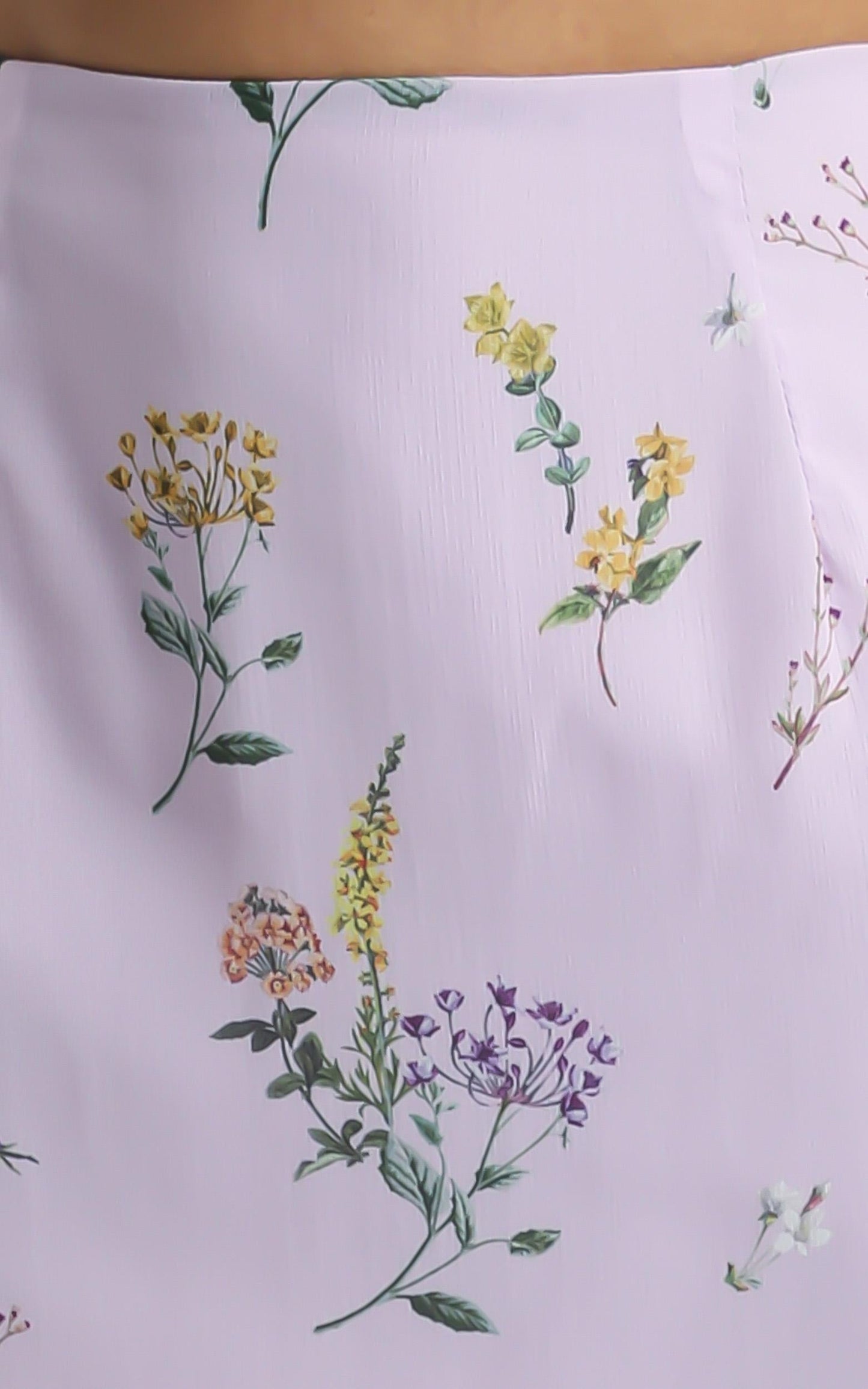 Only Offer Skirt in Lavender Botanical Floral