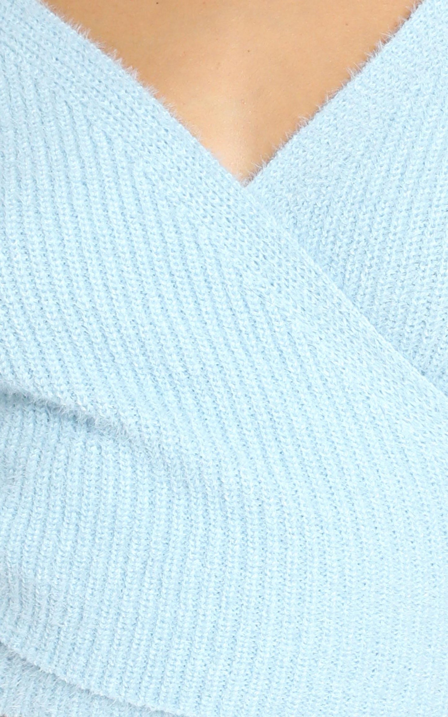 Peigi Knit in Pale Blue