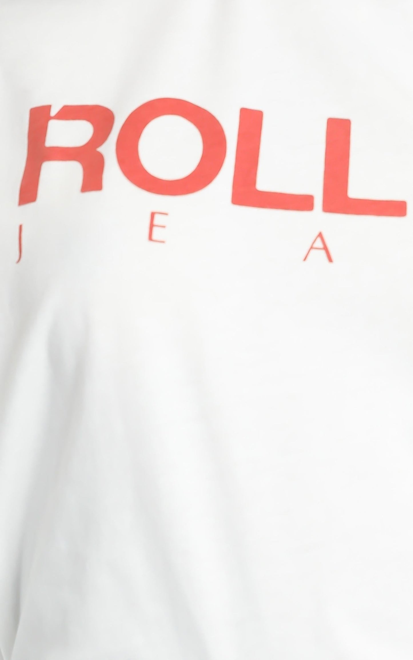 Rollas - Tomboy Classic Logo Tee in Faded Red