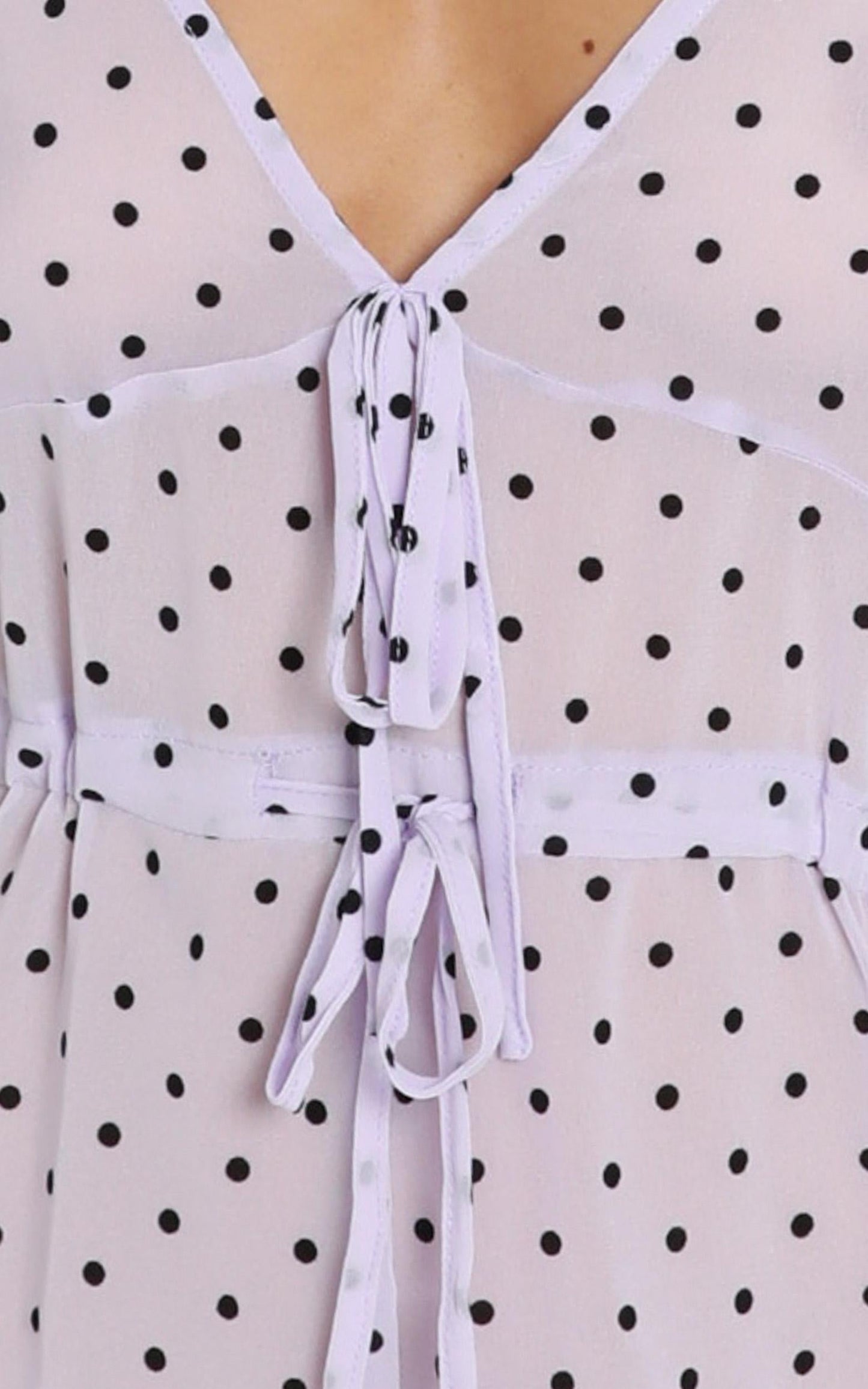 Shadow Of Us Romper in Lilac Spot