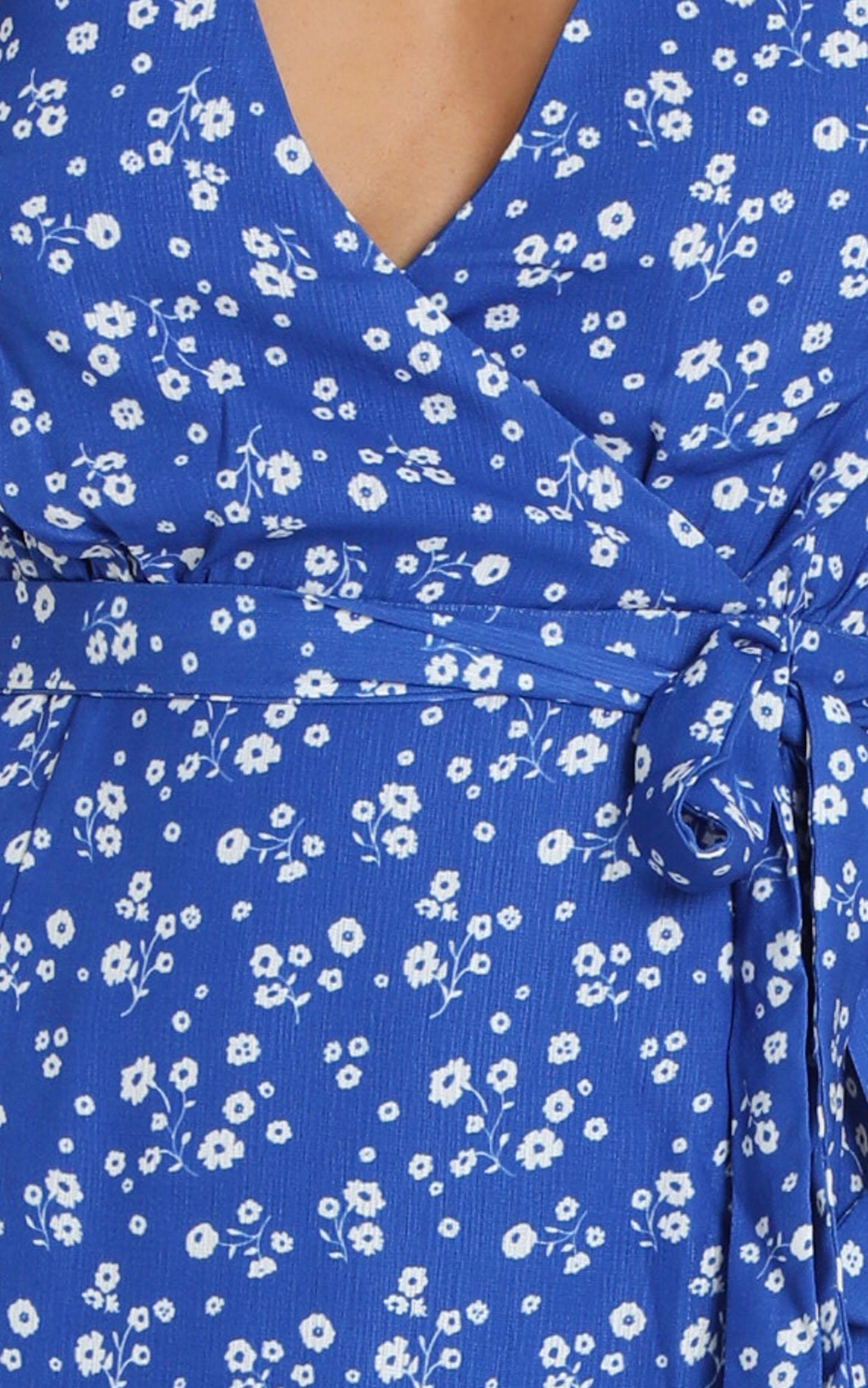 Sudden Life Dress in Cobalt Floral