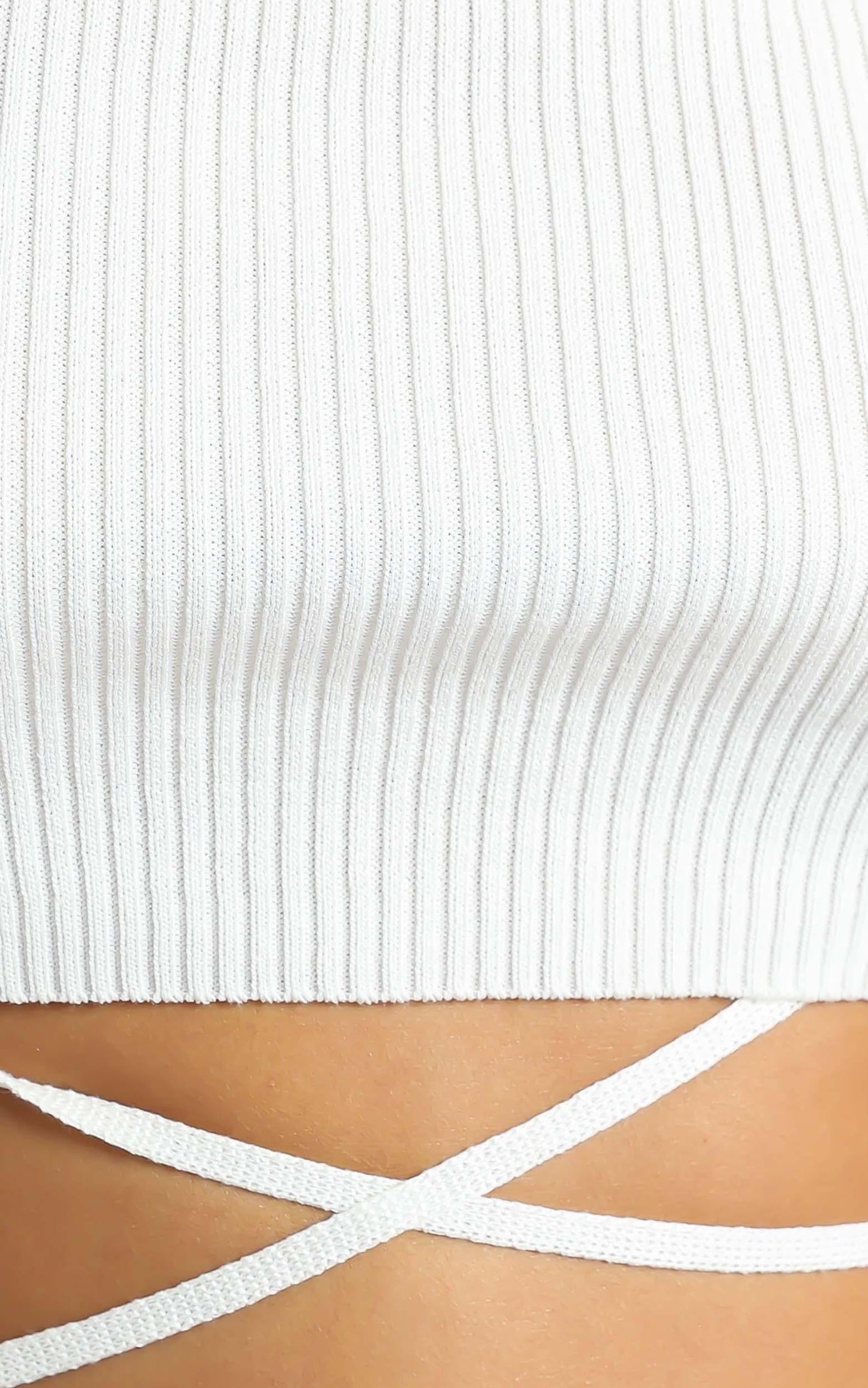 Sutton Top in White