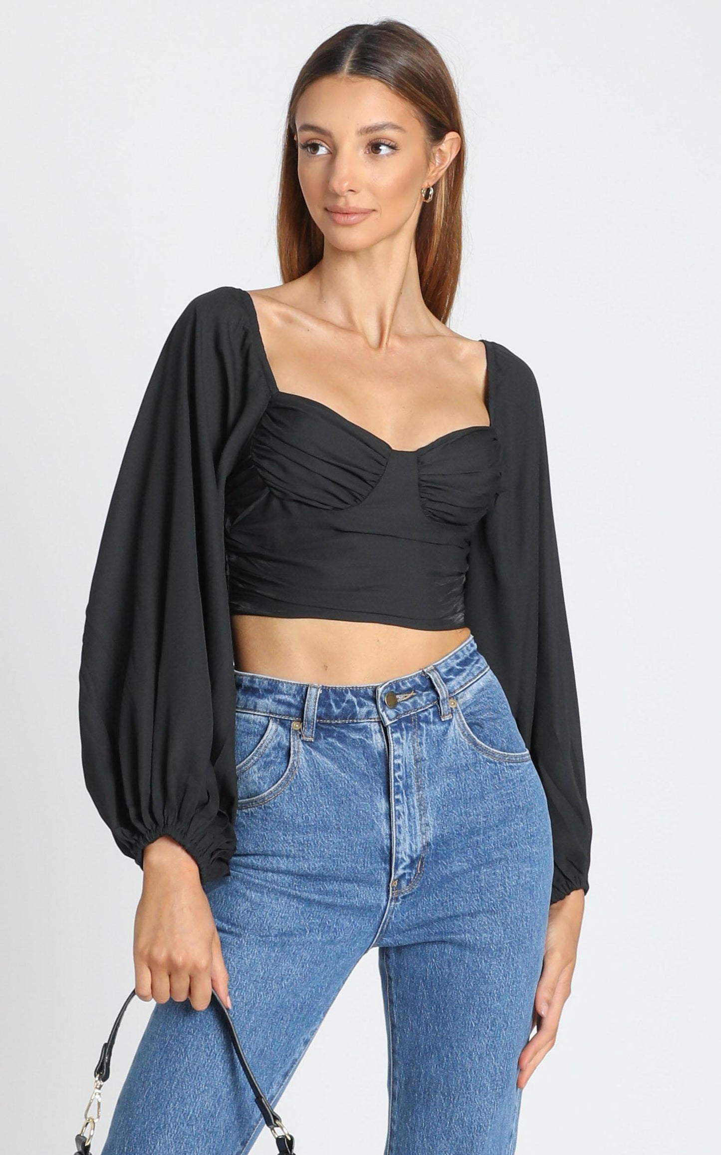 Fallon Top in Black