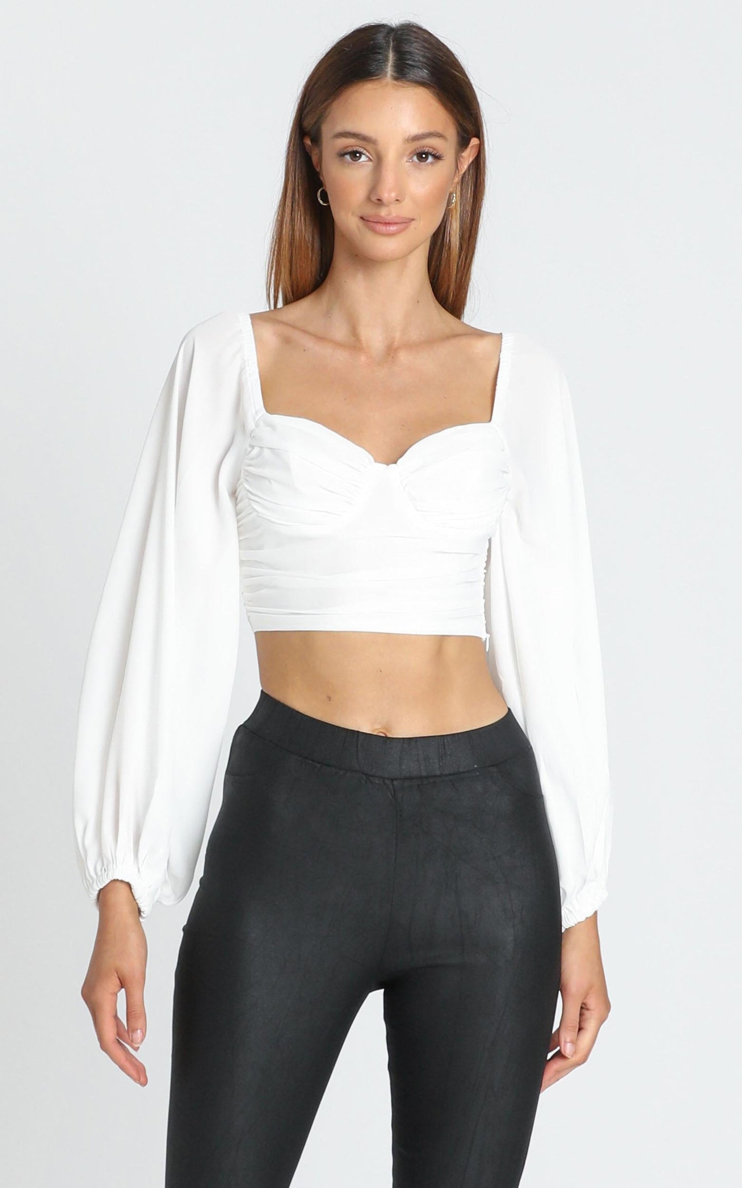 Fallon Top in White